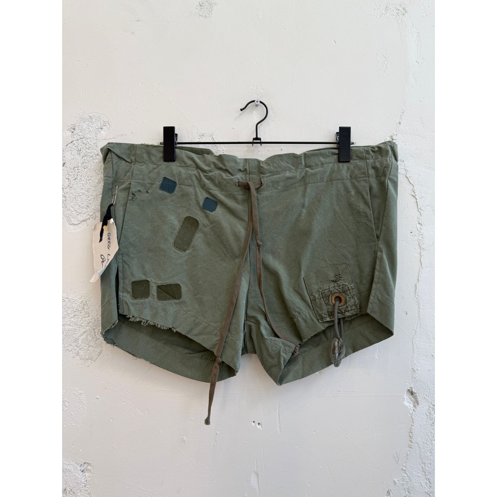 Greg Lauren Greg Lauren Army Tent Paper Bag Patchwork Lounge Short Size US 32 / EU 48 - 1 Thumbnail