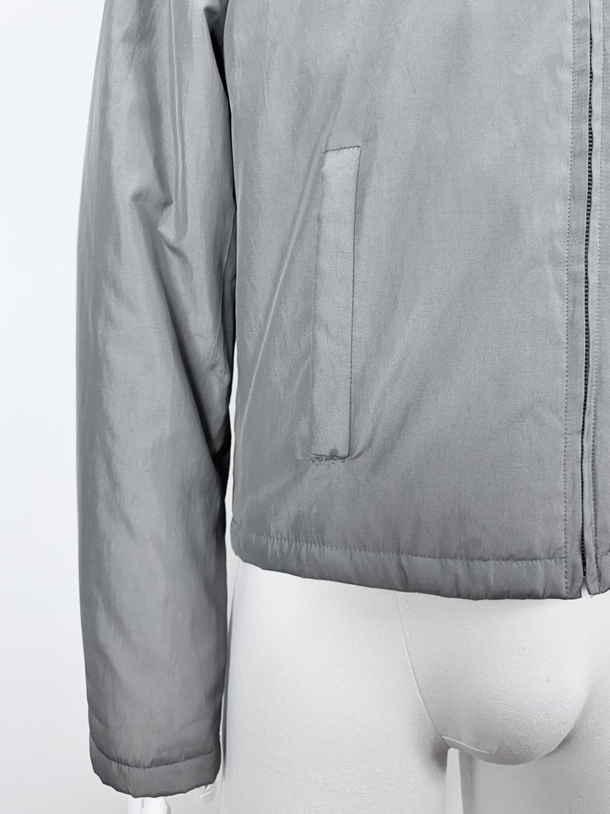 Yves Saint Laurent S/S 2000 Rive Gauche Hedi Slimane Padded Silk Jacket Size US M / EU 48-50 / 2 - 5 Thumbnail