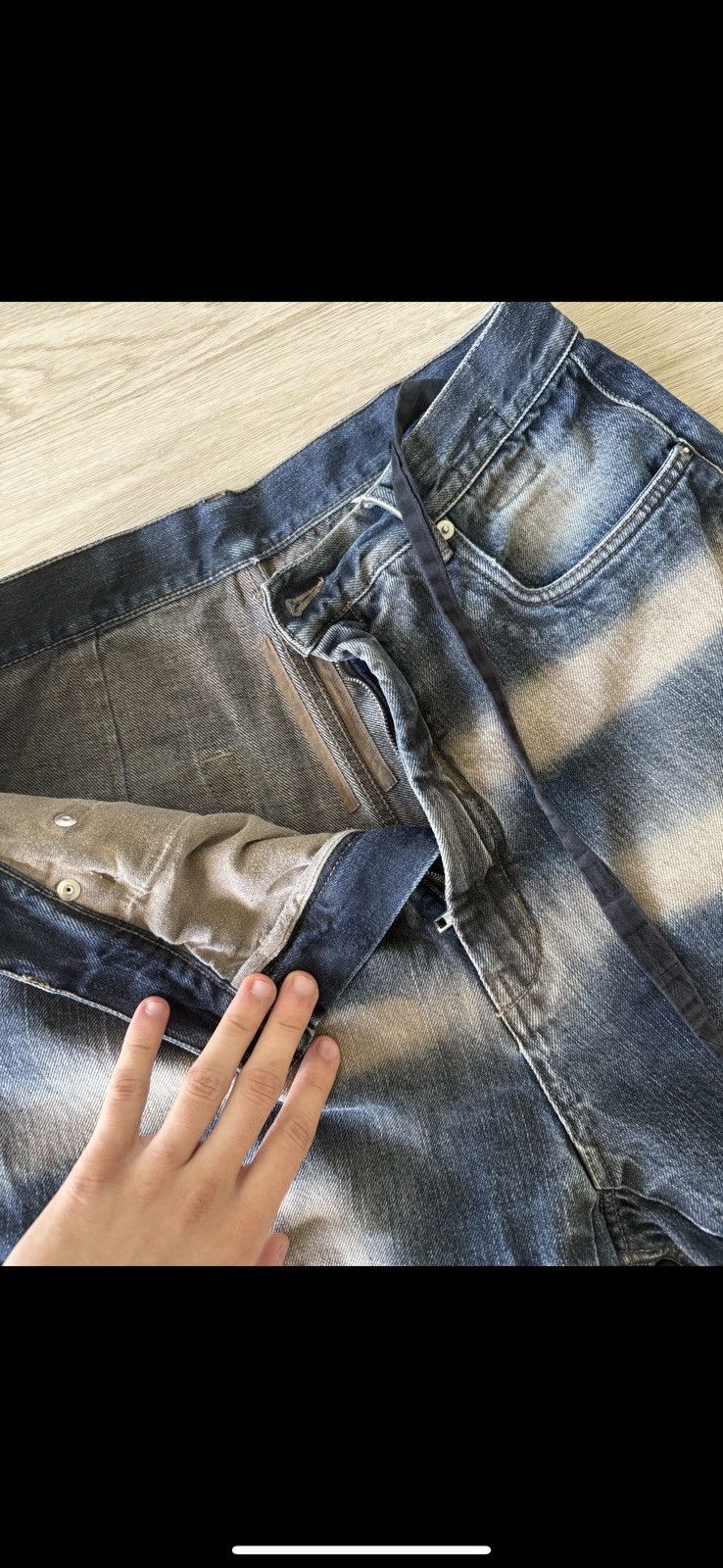 Rick Owens Rick Owens Geth denim Size US 33 - 5 Thumbnail