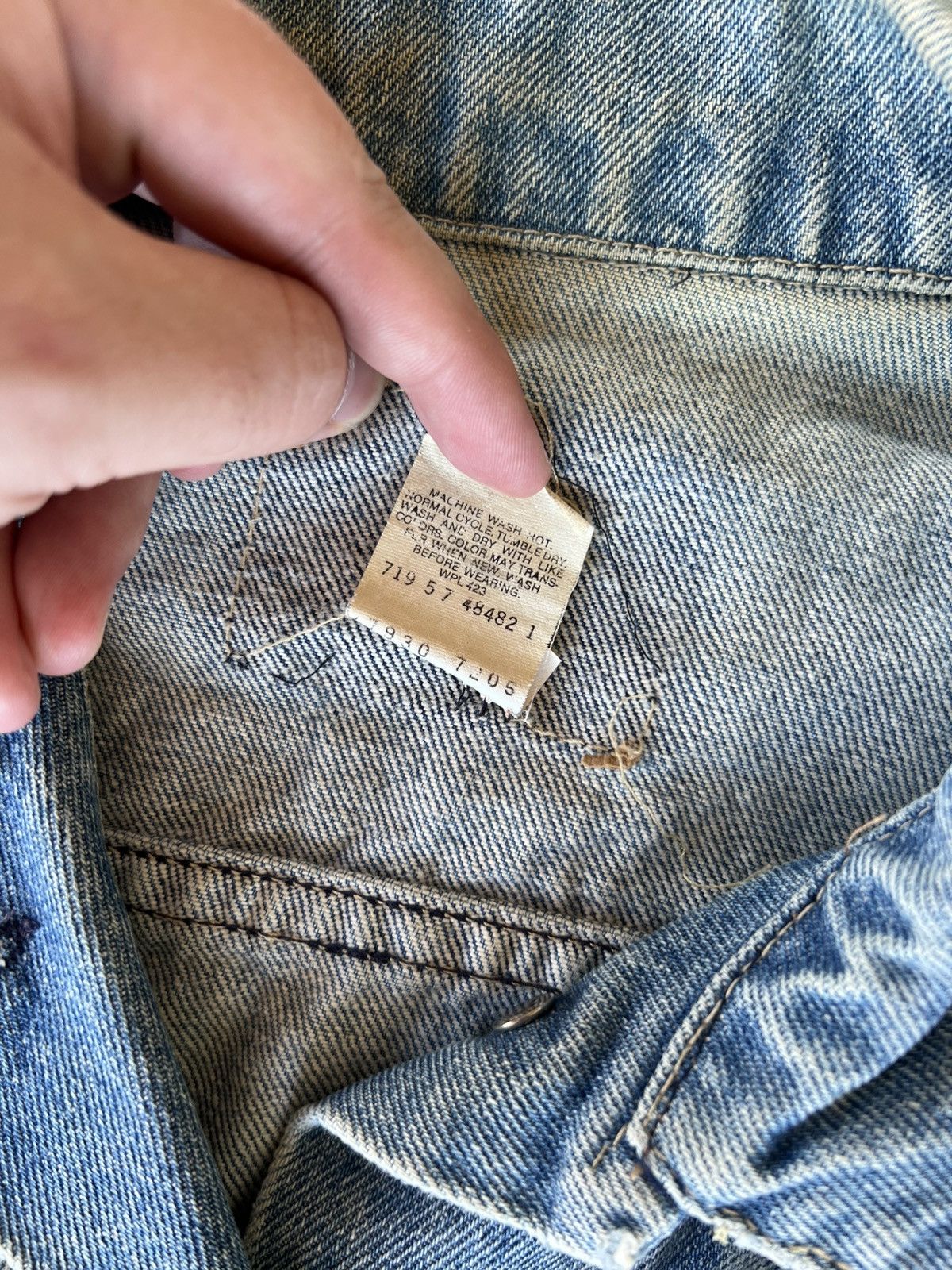 Levi's Vintage 80’s Made in USA 🇺🇸 Levi’s Workwear Denim Jacket Size US L / EU 52-54 / 3 - 4 Thumbnail