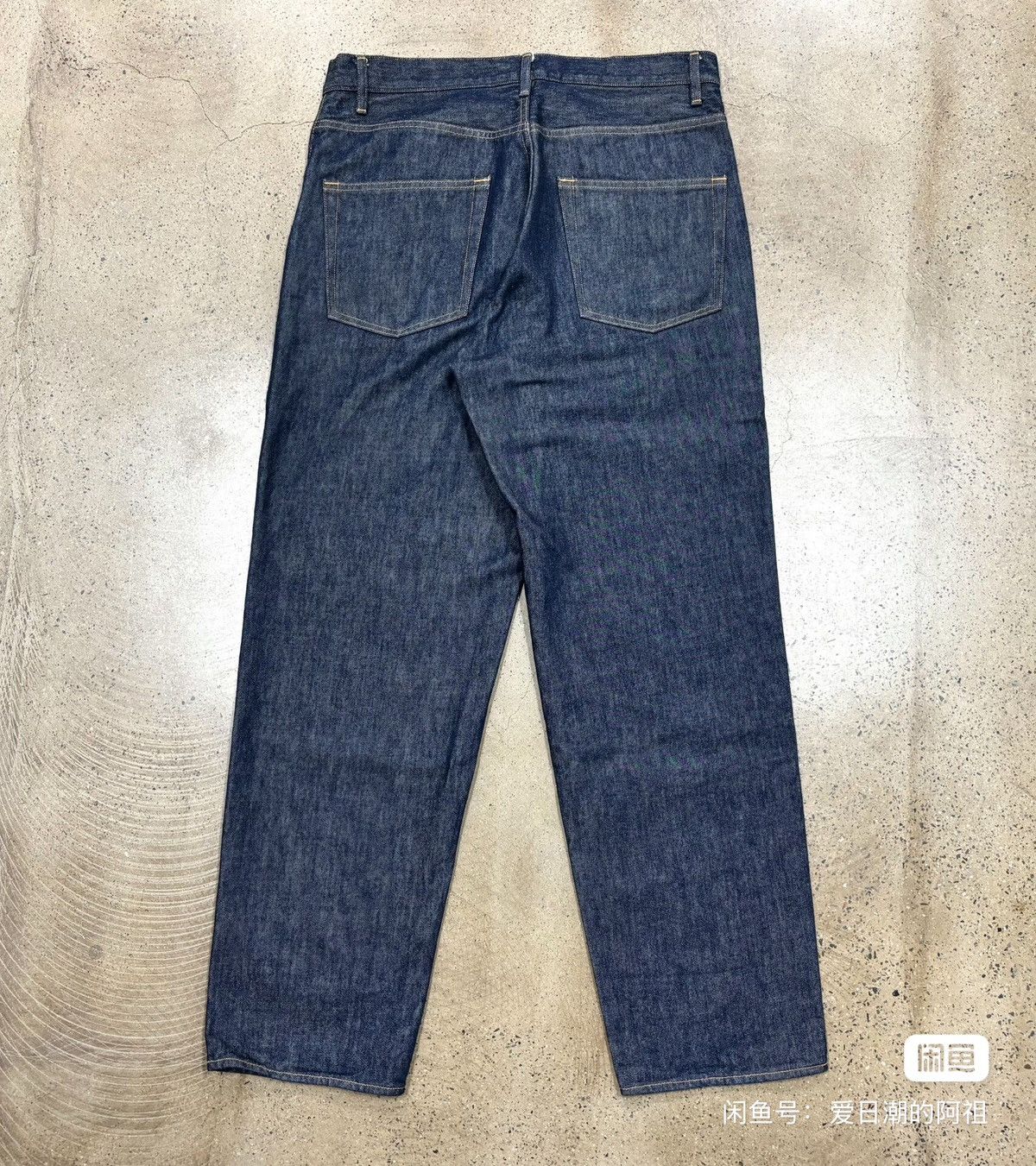 Auralee AURALEE Hard Twist Denim Wide Pants Size US 32 / EU 48 - 5 Thumbnail
