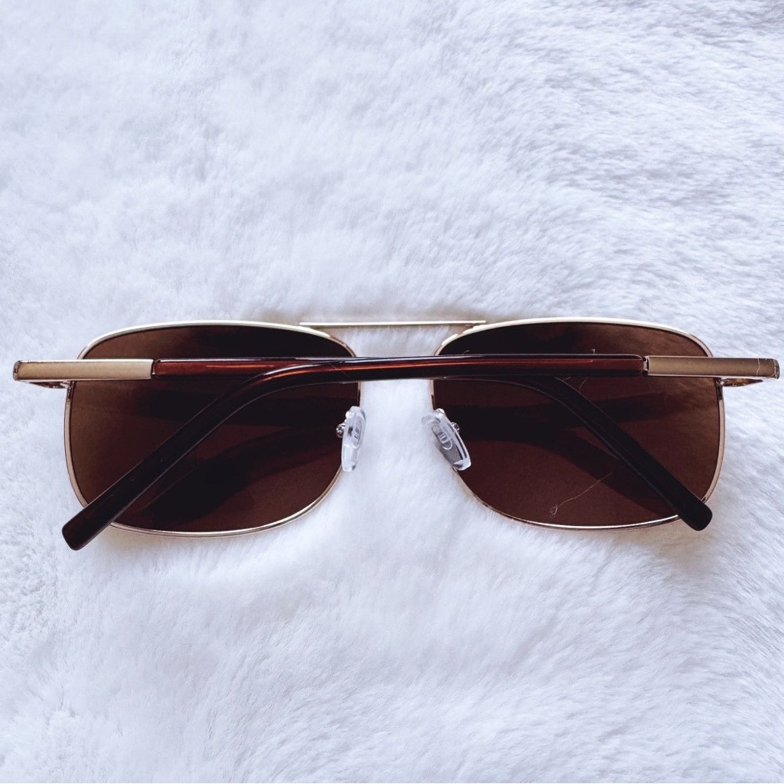 Other Troy Brown Rectangular Polarized Sunglasses Size ONE SIZE - 13 Thumbnail