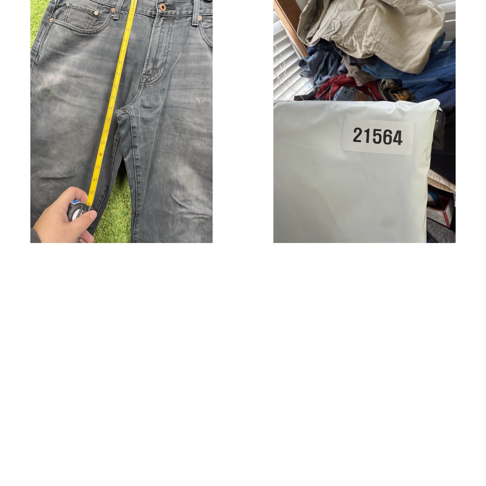 Lucky Brand Lucky Brand Jeans Mens 36x32 Dark Wash Denim 221 Original Straight Leg Casual Jeans Mens 36 Dark Blue Cotton 5-Pocket Regular Fit Vintage: No Size US 36 / EU 52 - 8 Thumbnail