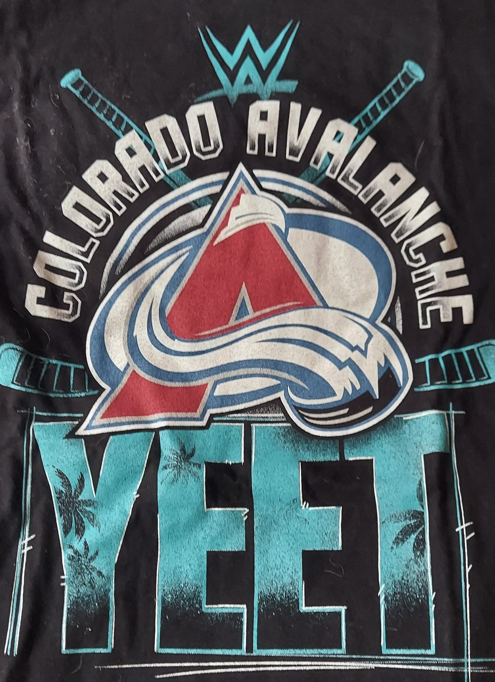 WWE WWE XL Jey Uso Shirt Colorado Avalanche WWF DENVER Yeet Size US XL / EU 56 / 4 - 2 Thumbnail