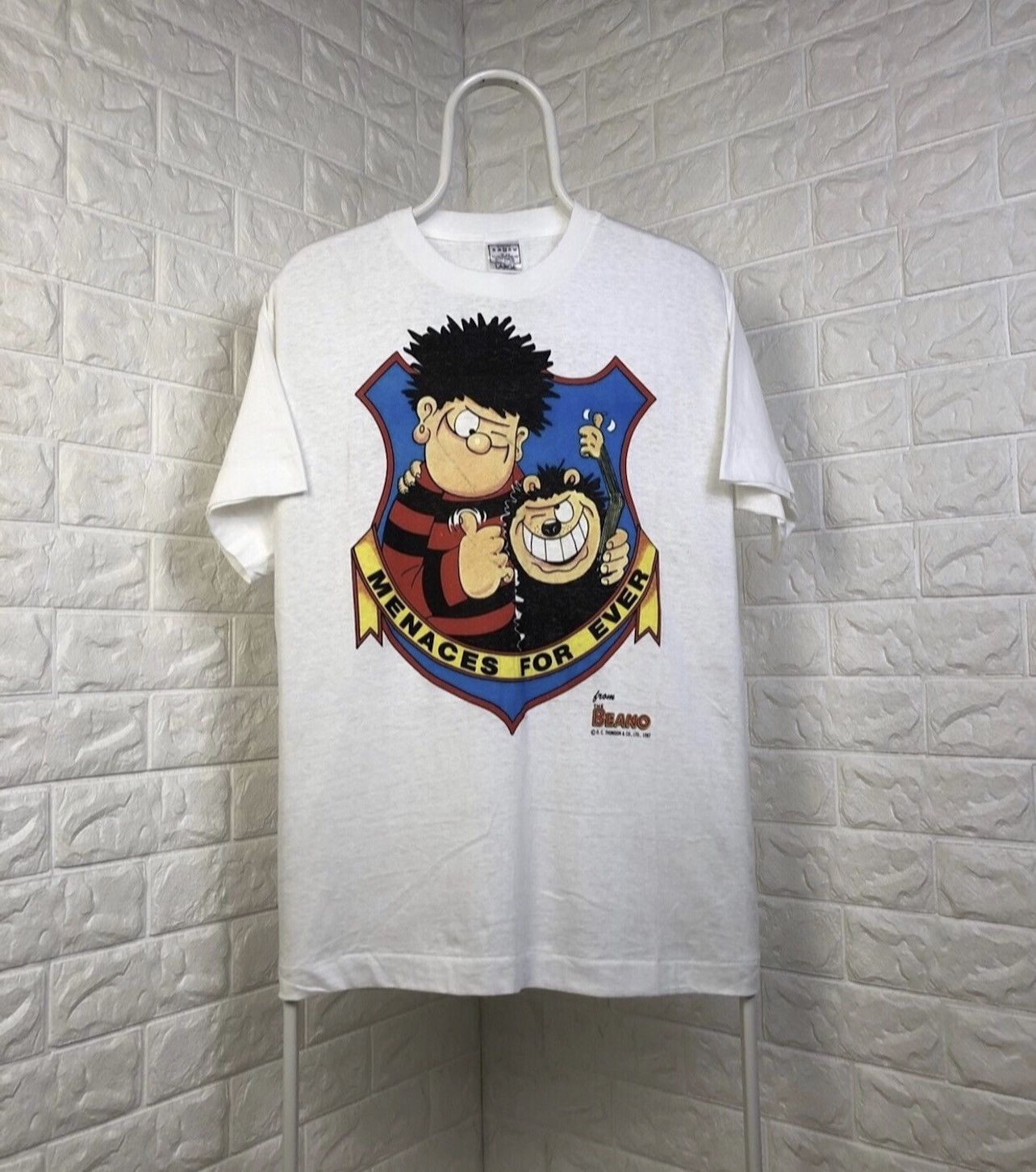 Vintage Vintage 80s Beano Comics Tee Size US L / EU 52-54 / 3 - 1 Thumbnail