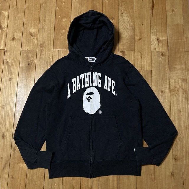 Bape BAPE HEAD LOGO Zip Hoodie a bathing ape NIGO Size US L / EU 52-54 / 3 - 2 Thumbnail