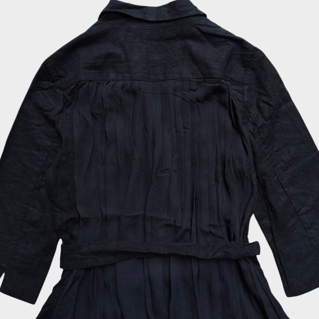 Hussein Chalayan Chalayan by Hussein chalayan pleated back blazer Size M / US 6-8 / IT 42-44 - 4 Thumbnail