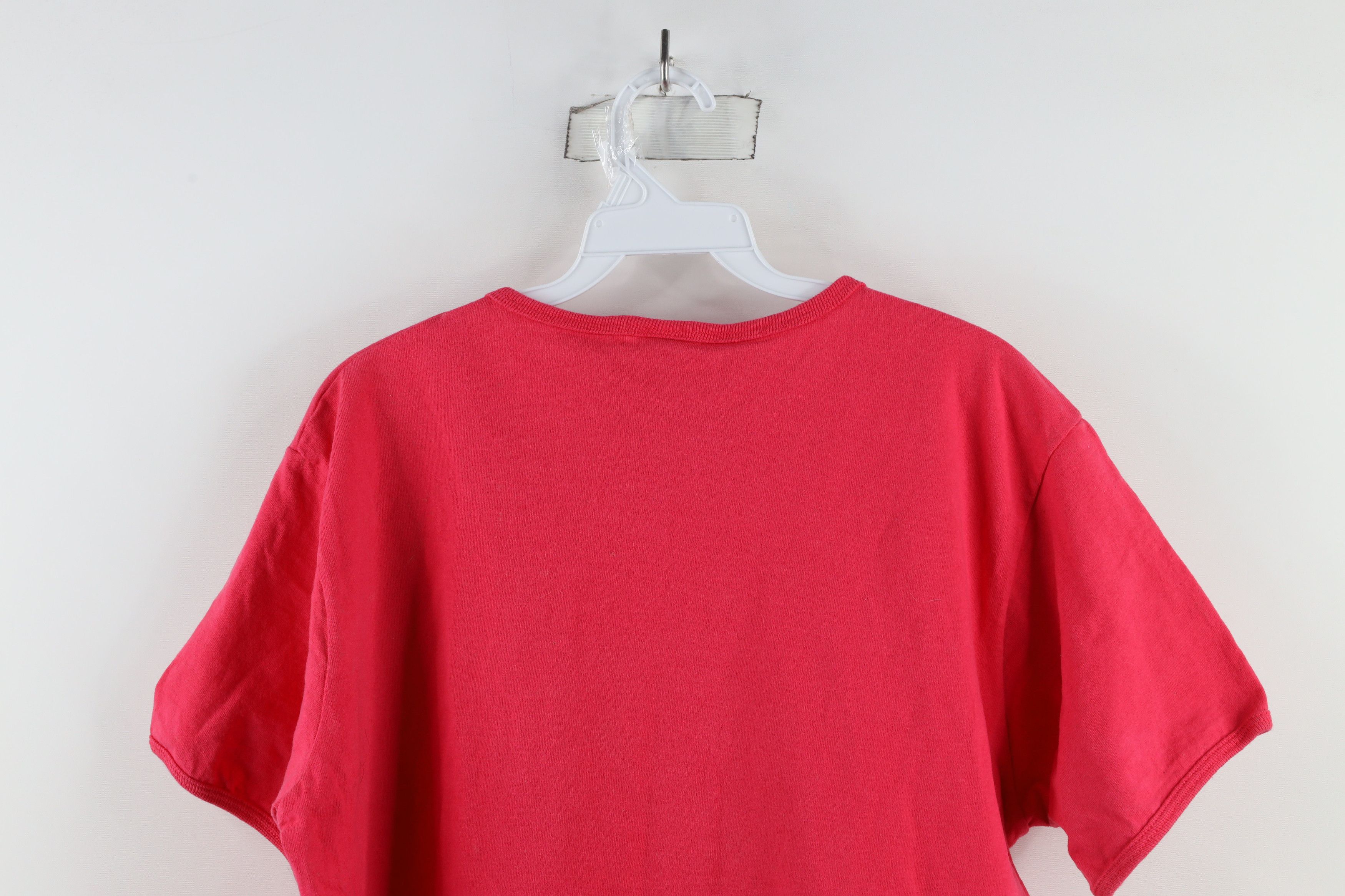 Vintage Vintage 90s Streetwear Flower Birdhouse T-Shirt Pink Size L / US 10 / IT 46 - 14 Thumbnail