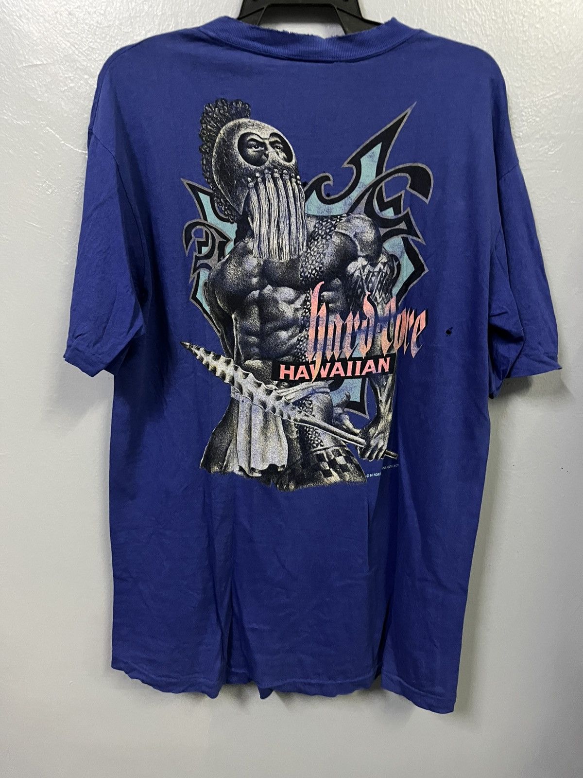 Vintage vintage 90s Hawaiian Strength "Hawaiian Hardcore" Size US L / EU 52-54 / 3 - 1 Thumbnail