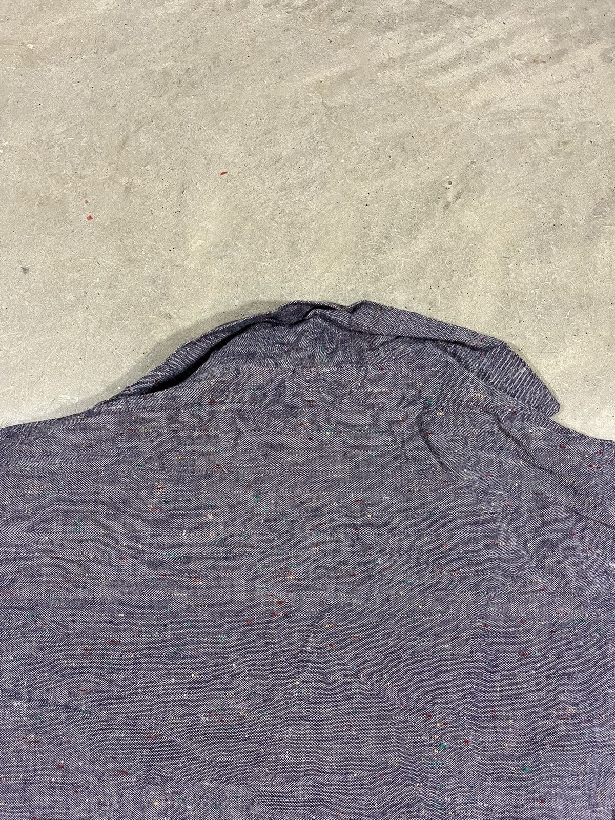 Vintage Vintage 50s Short Sleeve Speckled Blouse Shirt Size M / US 6-8 / IT 42-44 - 5 Thumbnail