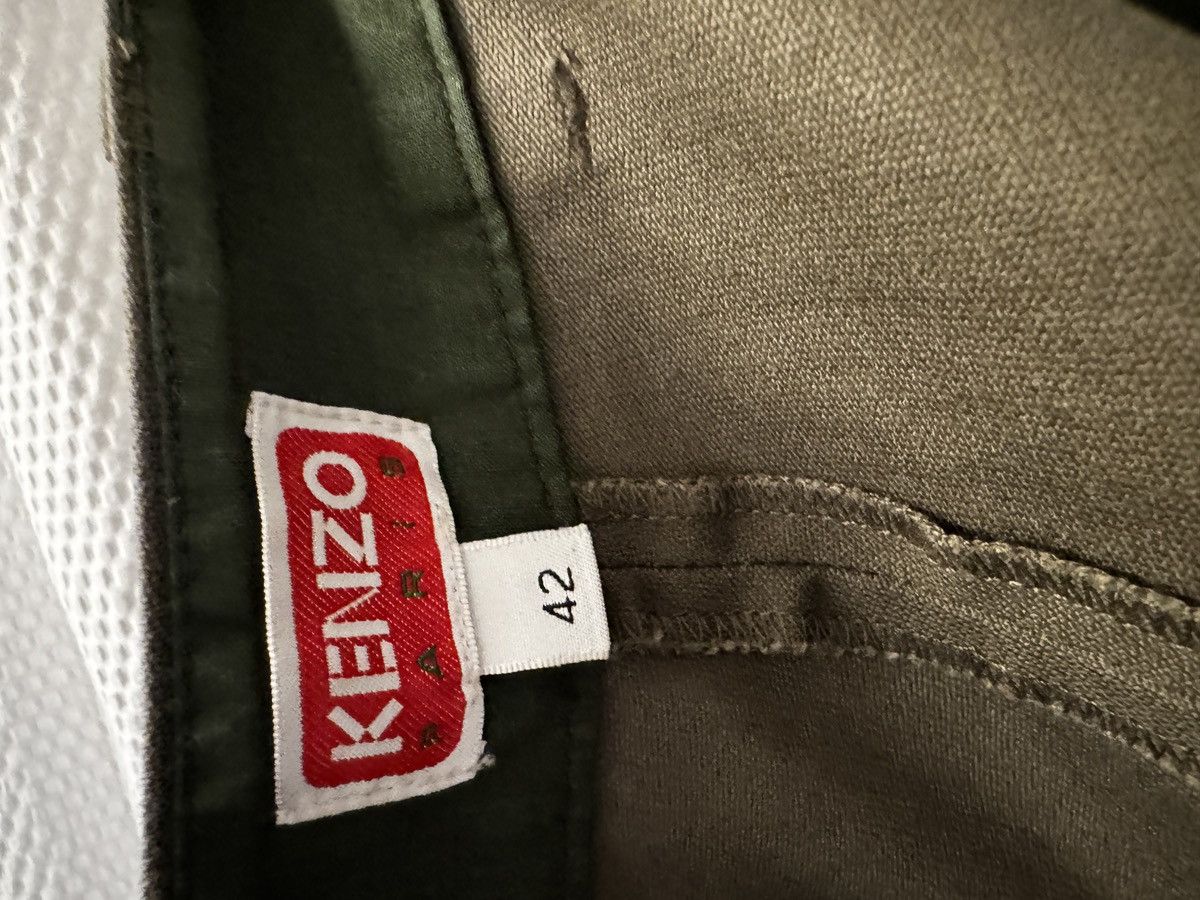 Kenzo Kenzo logo-patch cargo trousers sz 42 fr (sz 34 us) Size US 34 / EU 50 - 6 Thumbnail