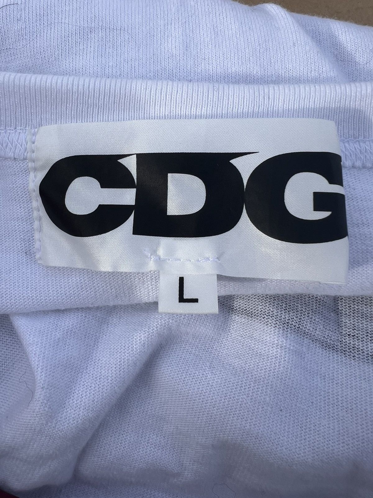 Comme des Garcons × Stussy CDG x Stussy N4 Tee Size US L / EU 52-54 / 3 - 3 Thumbnail