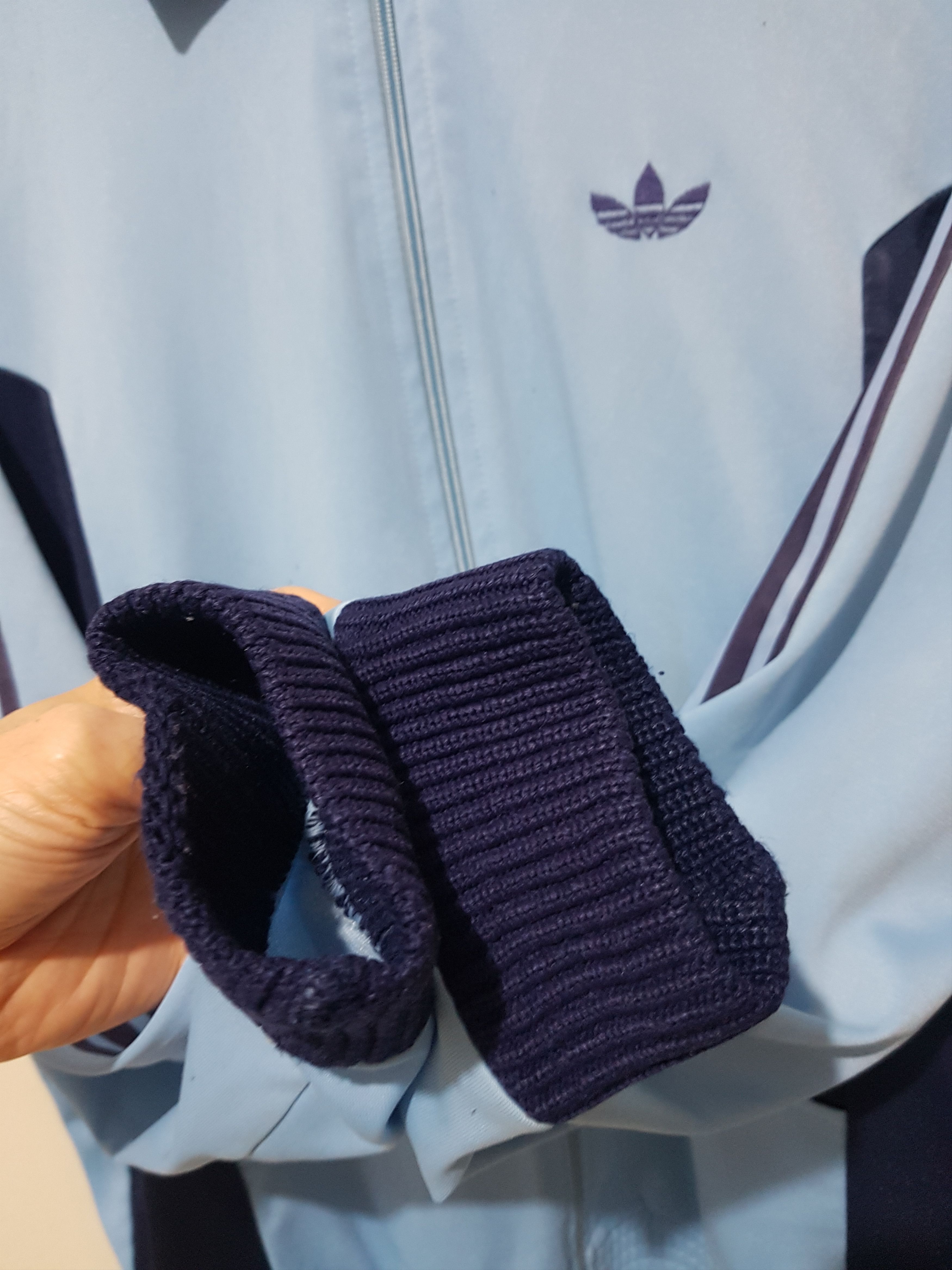Adidas Vintage Adidas 70s Ventex Made in France Track Top Size US M / EU 48-50 / 2 - 8 Thumbnail