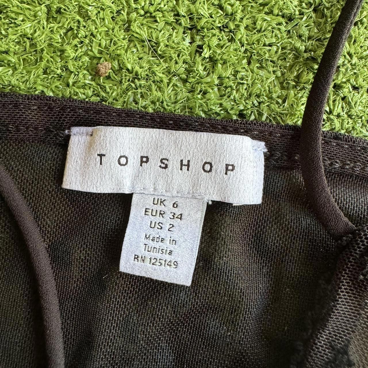 Topshop Topshop Women's Black Bodysuit Size ONE SIZE - 3 Thumbnail