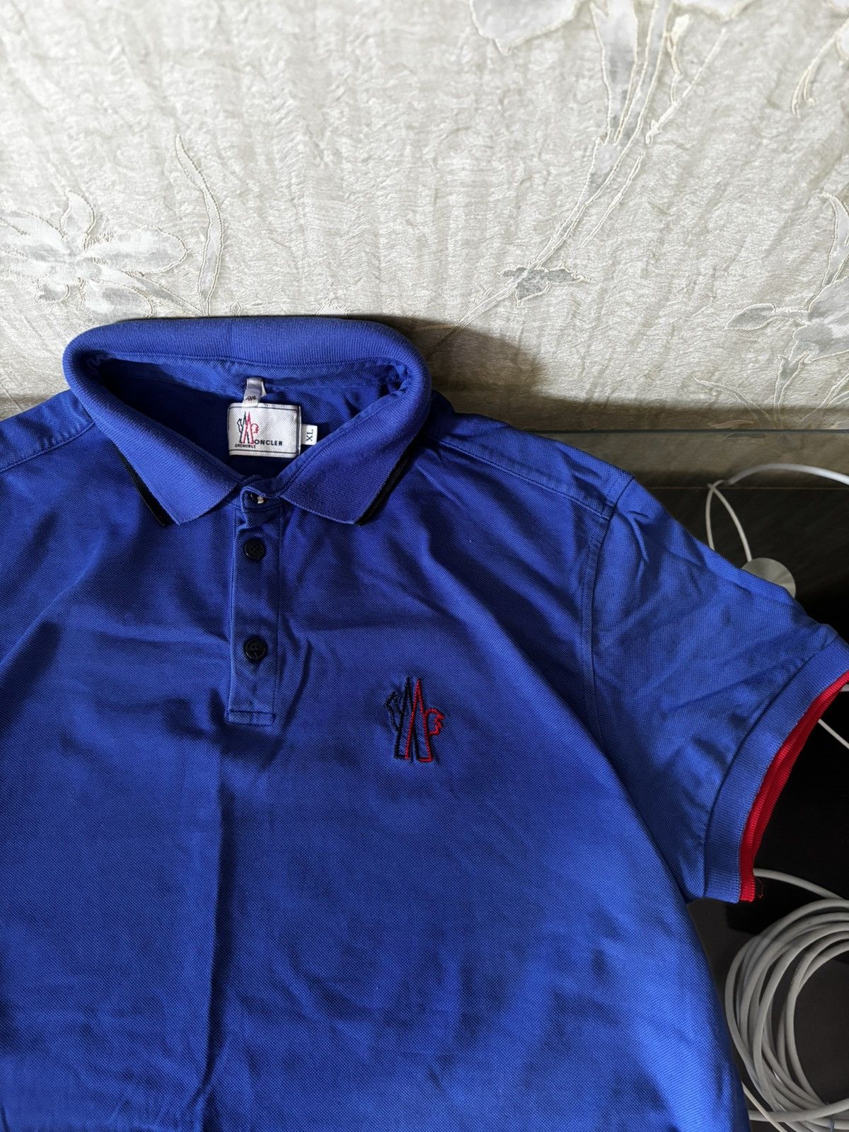 Moncler 🔥 Moncler Polo T-shirt 🔥 Size US L / EU 52-54 / 3 - 3 Thumbnail