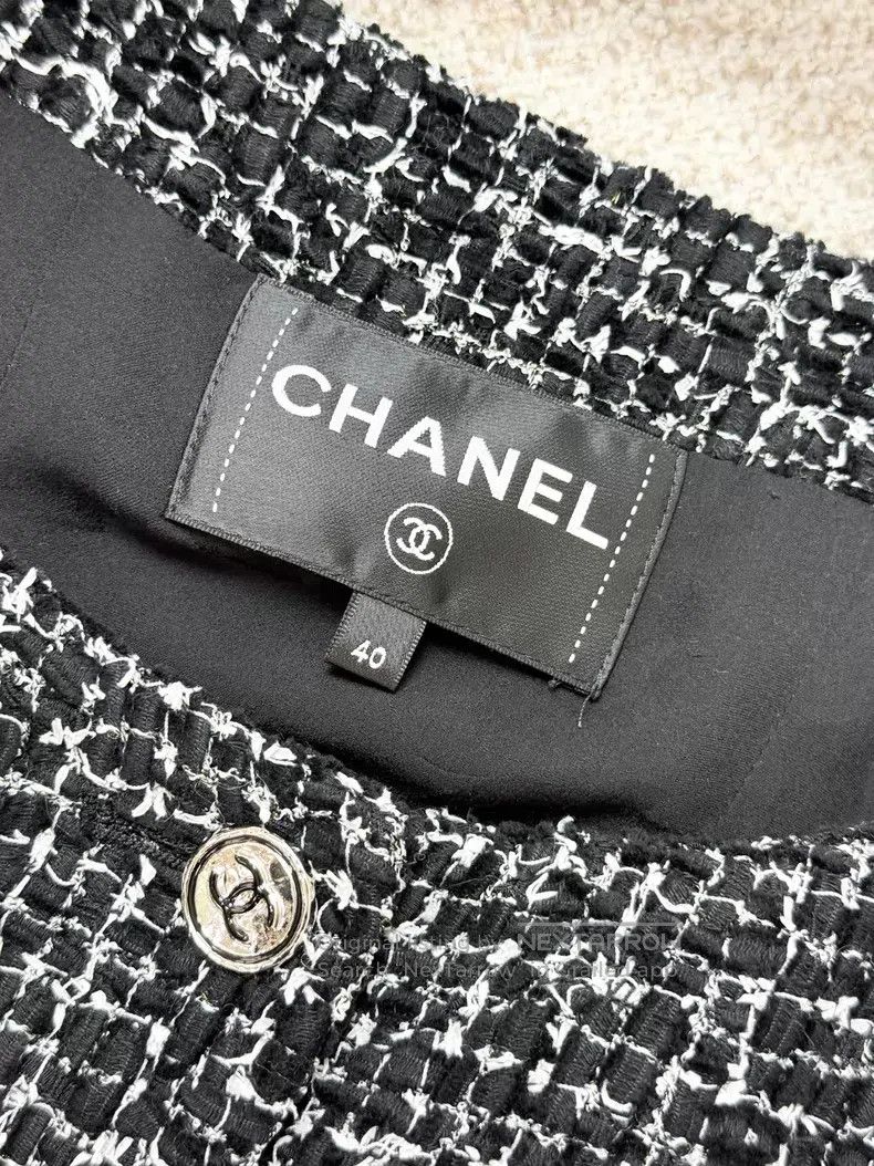 Chanel Chanel Mixed-color fine checkered gold buckle woven long-s Size S / US 4 / IT 40 - 5 Thumbnail
