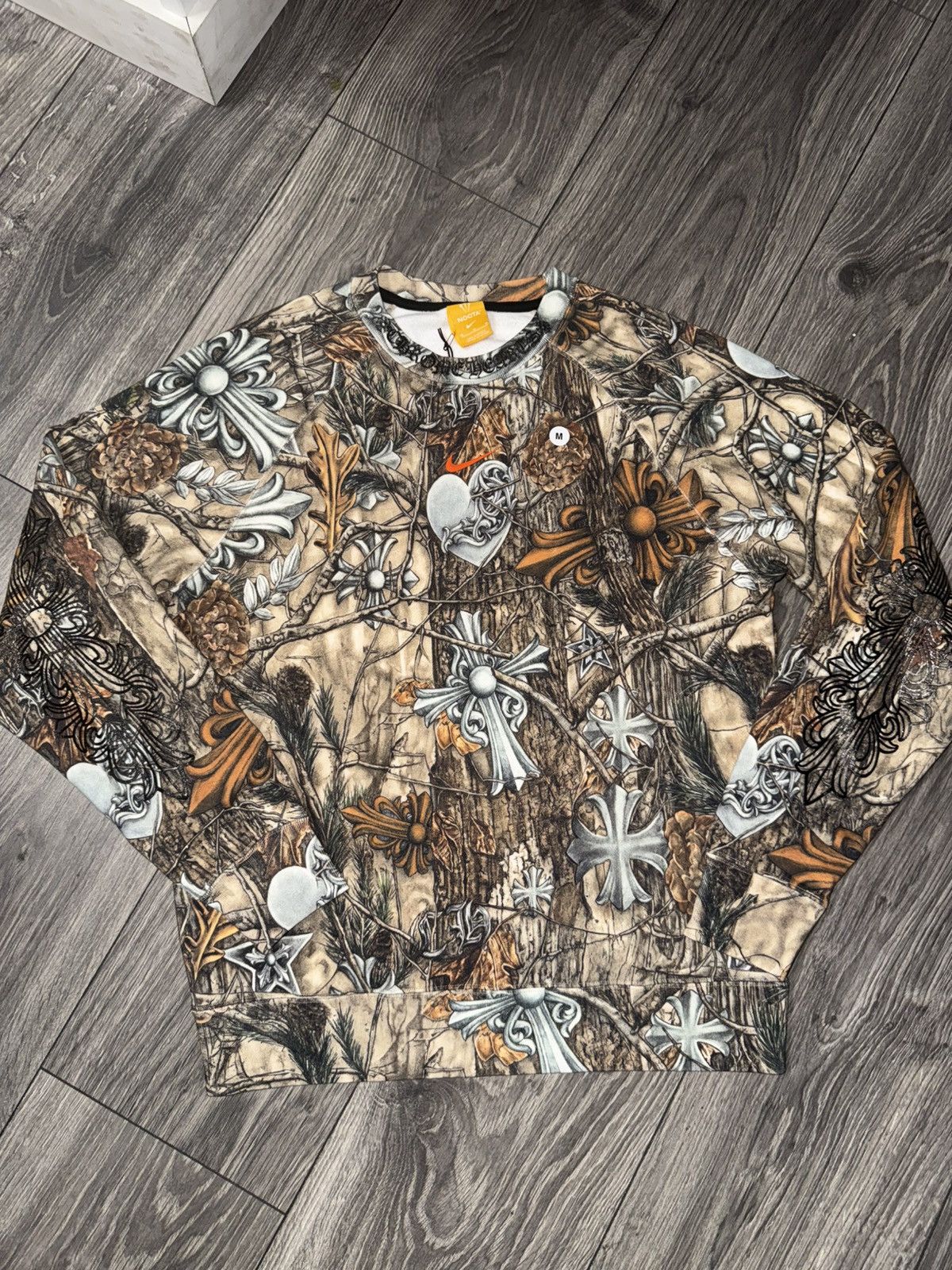 Chrome Hearts × NOCTA × Nike Chrome Hearts Nike NOCTA Crewneck Sweatshirt Size US M / EU 48-50 / 2 - 1 Thumbnail