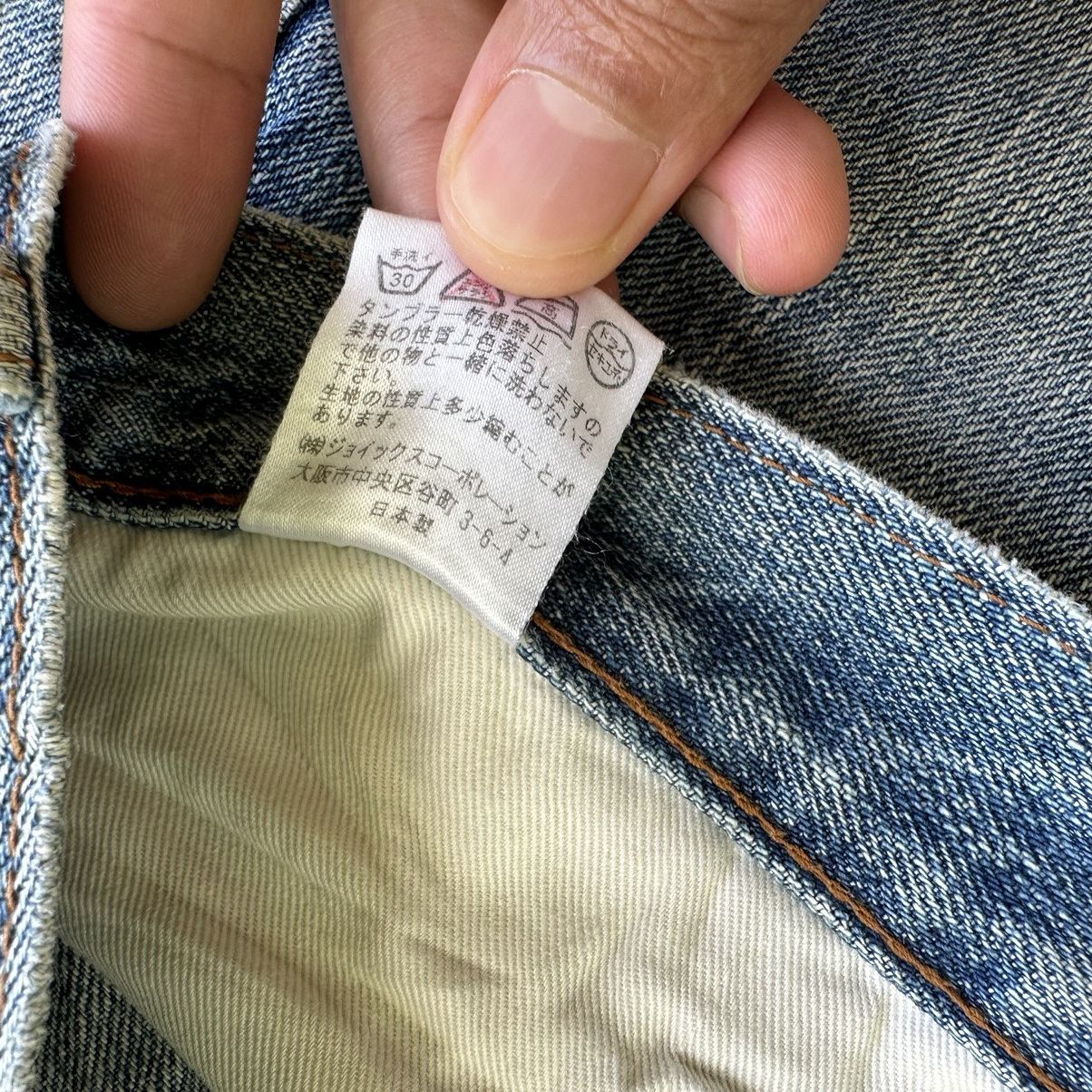 Japanese Brand W33🔥Vintage R.Newbold Distressed Faded Denim Jean Pant Size US 33 - 9 Thumbnail