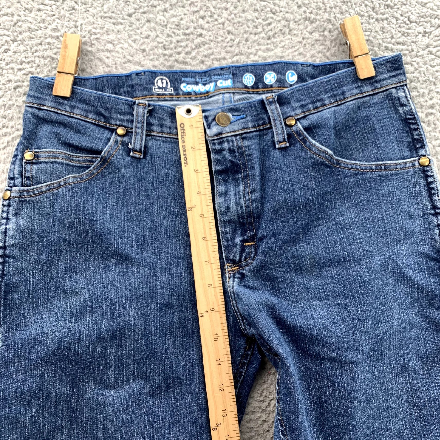 Wrangler Wrangler Cowboy Cut Jeans Men's 33x30 Rodeo Rancher Western 90s Workwear Riding Cowboy Cut Jeans Size US 33 - 5 Thumbnail