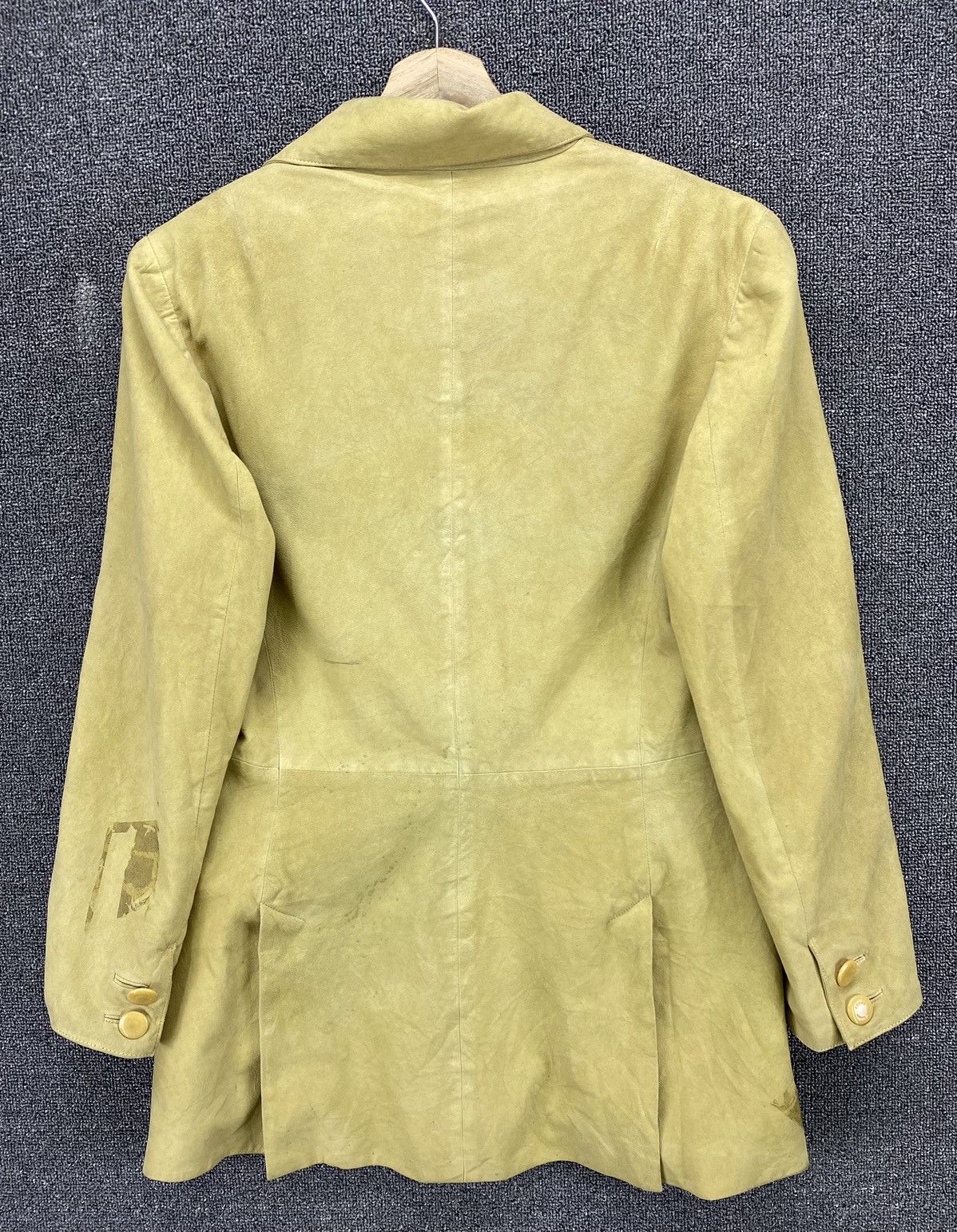 Loewe Vintage Loewe Madrid Leather Blazer Coats Jacket Size M / US 6-8 / IT 42-44 - 16 Thumbnail