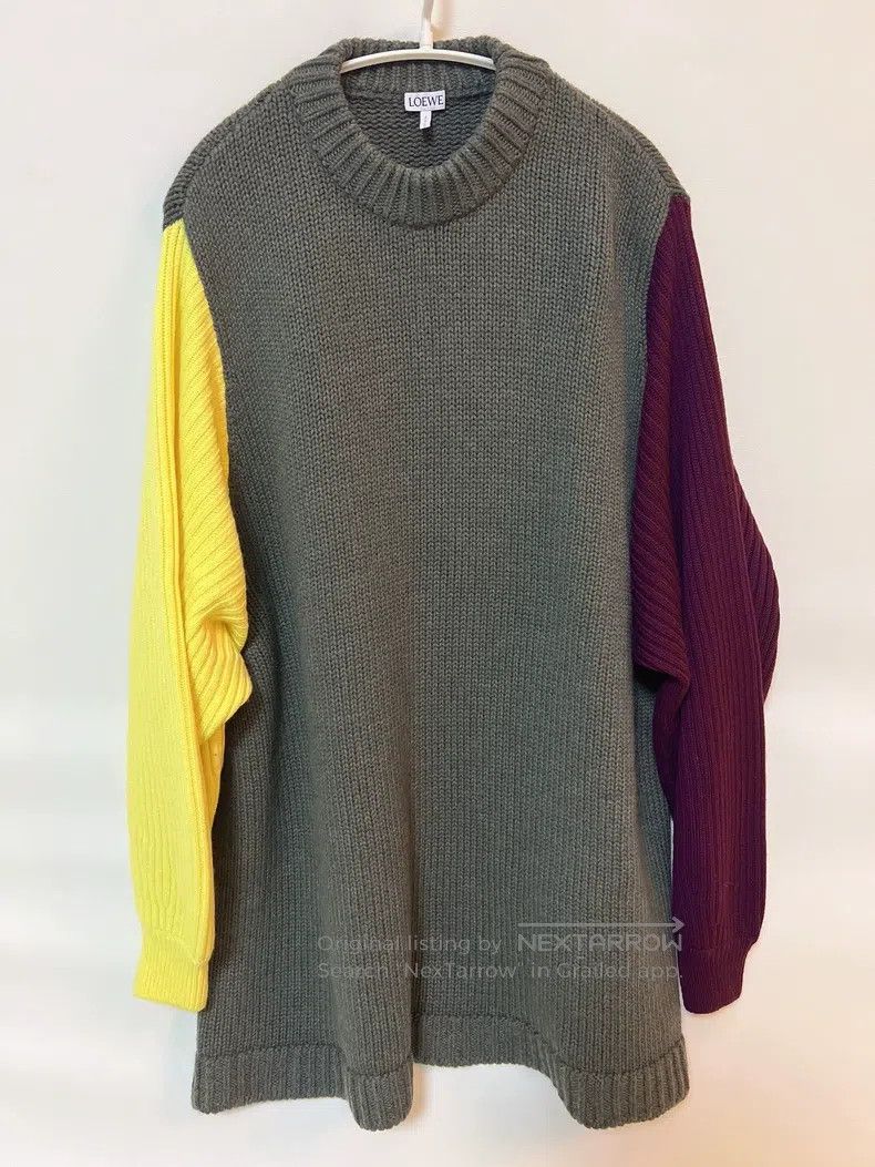 LOEWE Loose Fit Wool Knit Sweater