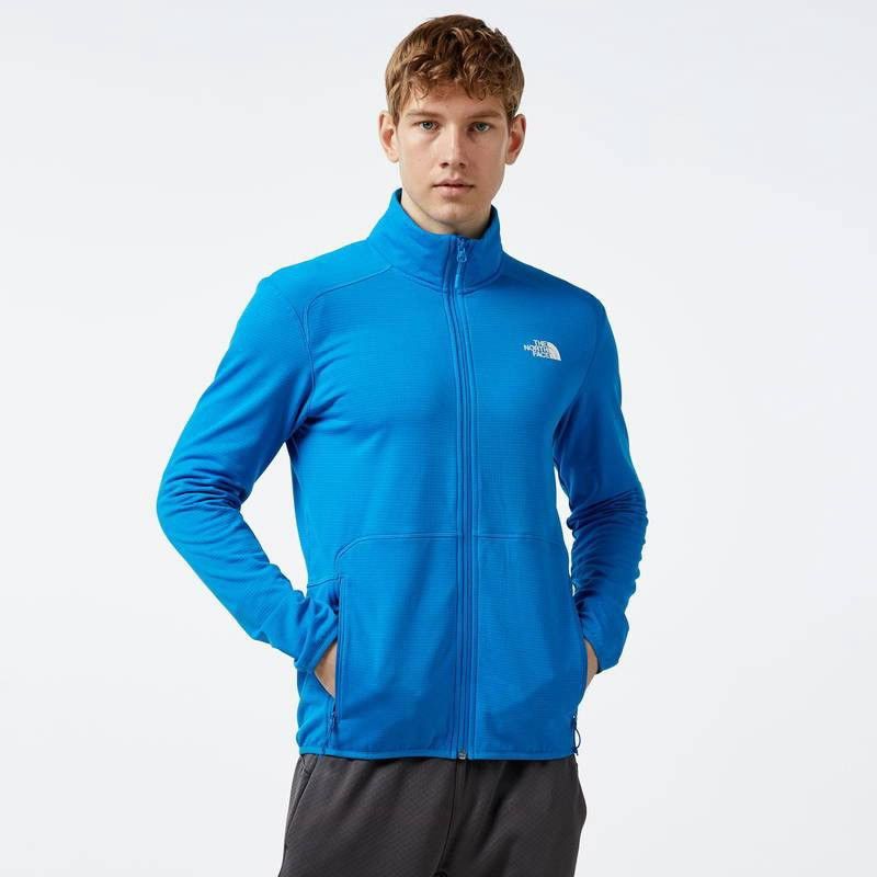 The North Face The North Face M Quest Fleece Jacket Men Zip Blue TNF Y2K Size US M / EU 48-50 / 2 - 10 Thumbnail