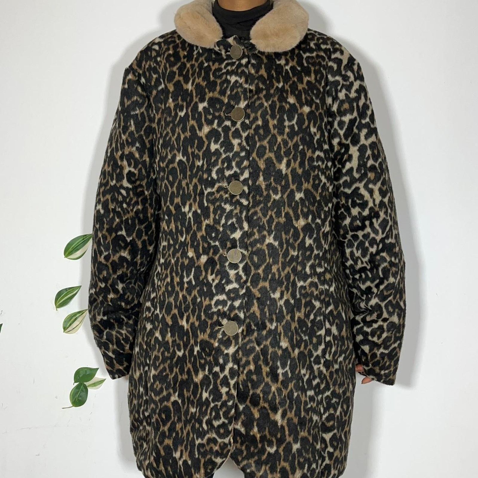Other Oversized reversible cheetah print jacket Size XXL / US 16-18 / IT 52-54 - 1 Thumbnail