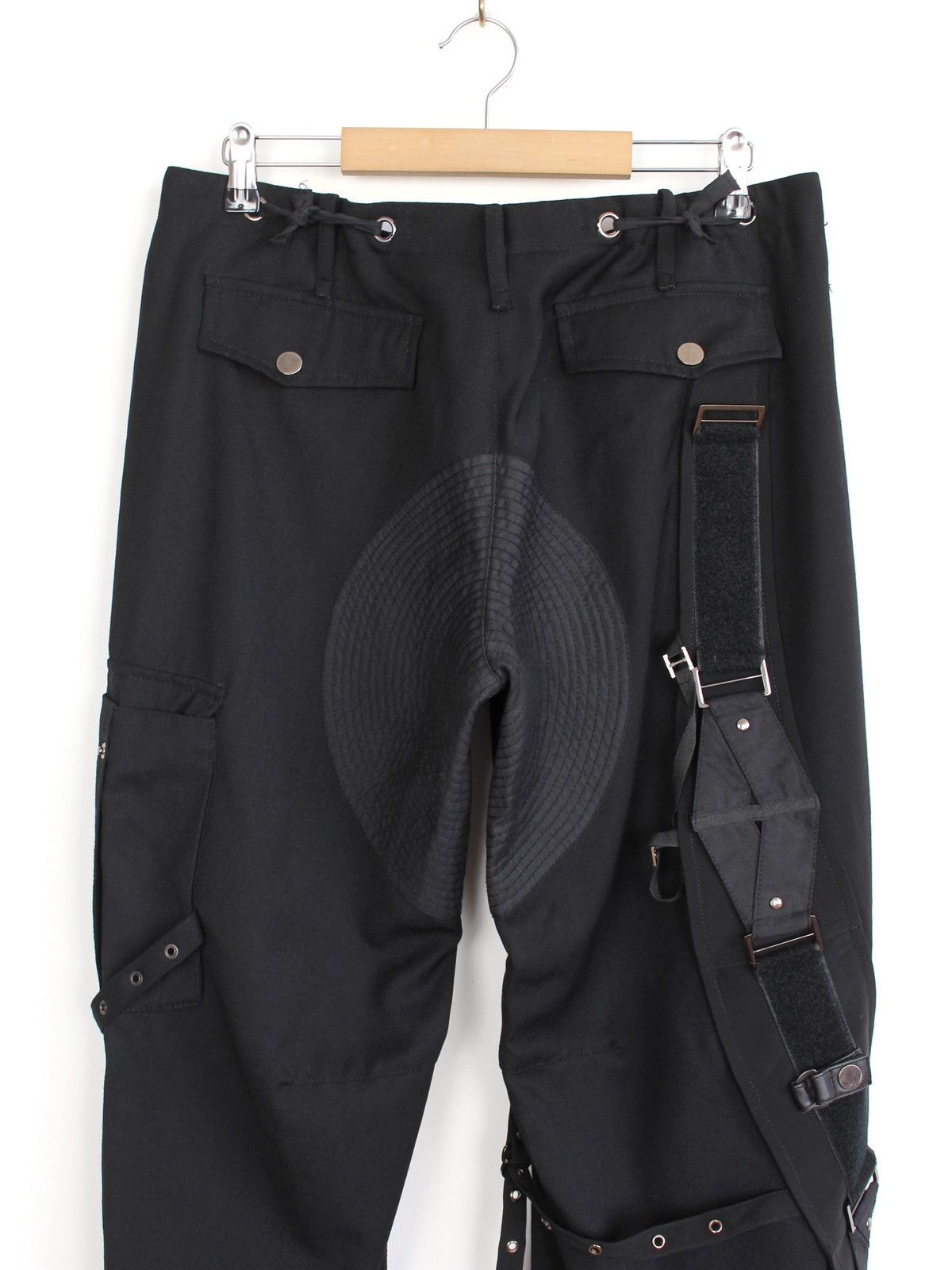 Vintage GX-2 Paris Designer Parachute Bondage Strap Pants Size 32" / US 10 / IT 46 - 5 Thumbnail