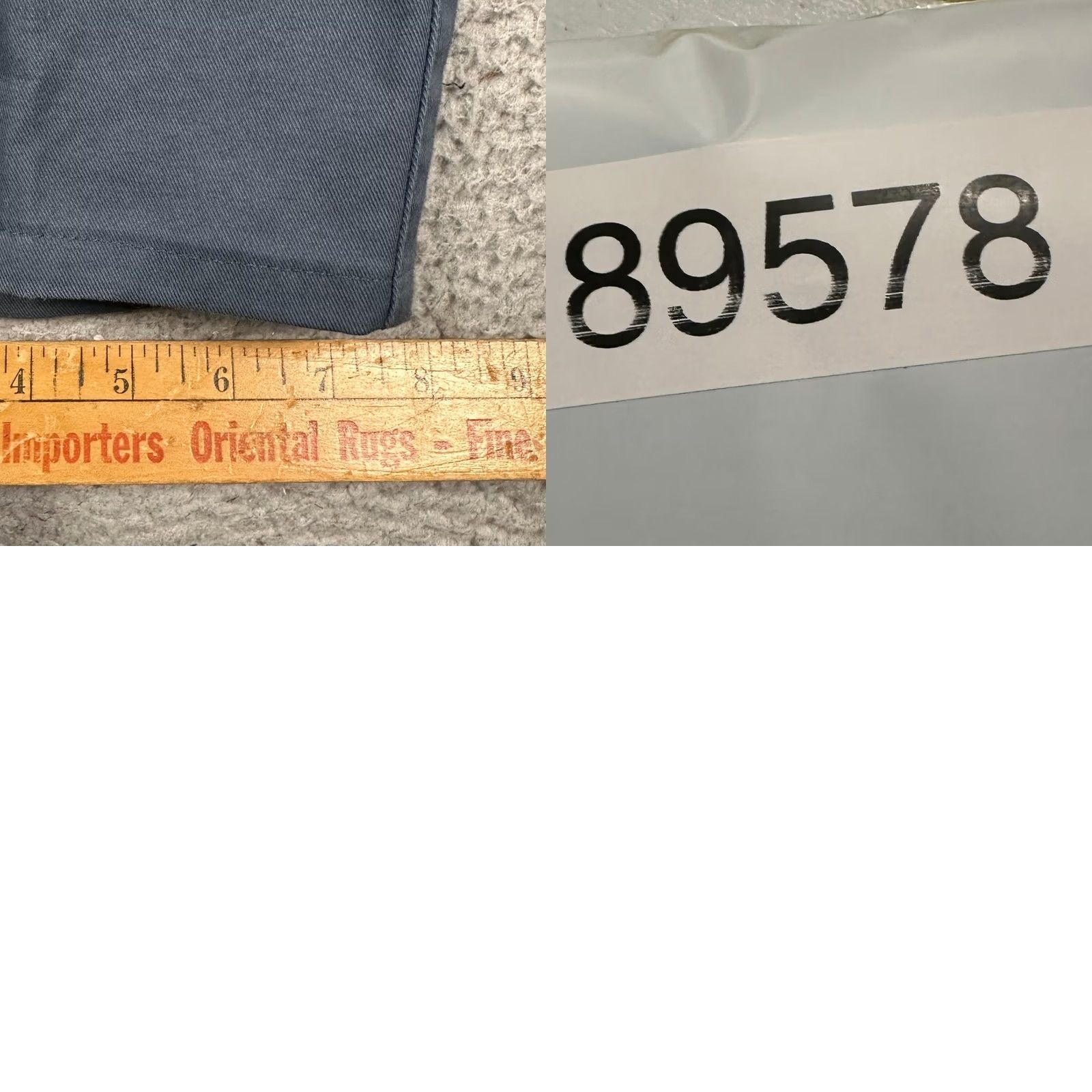 Peter Millar Peter Millar Pima Cotton Blend Pants Mens 36 Navy Blue Golf Khakis Chino Stretch Size US 34 / EU 50 - 8 Thumbnail