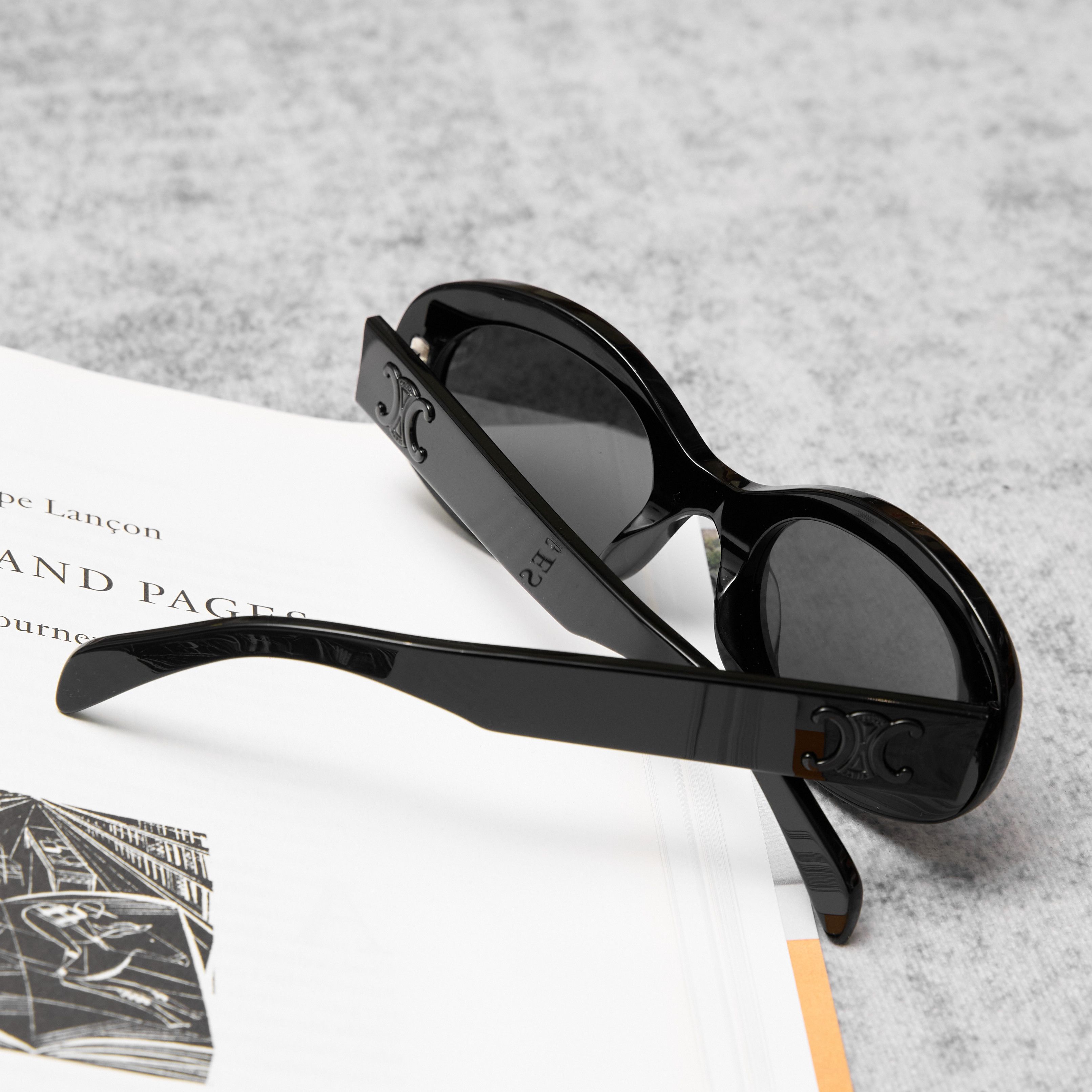 Celine CELINE Triomphe 01 Sunglesses In Acetate Size ONE SIZE - 6 Thumbnail
