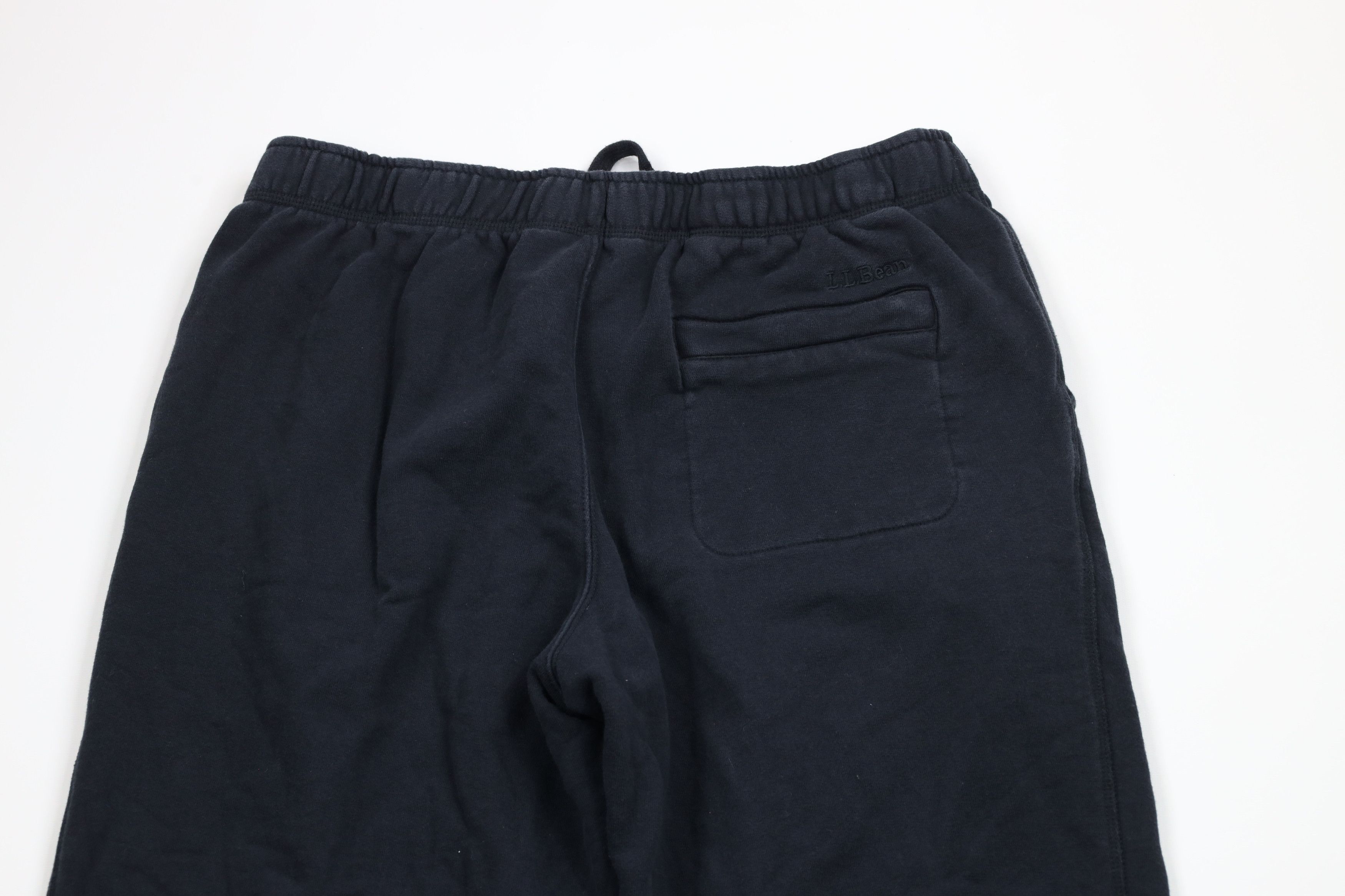 L.L. Bean × Vintage Vintage LL Bean Blank Heavyweight Sweatpants Joggers Black Size US 36 / EU 52 - 10 Thumbnail
