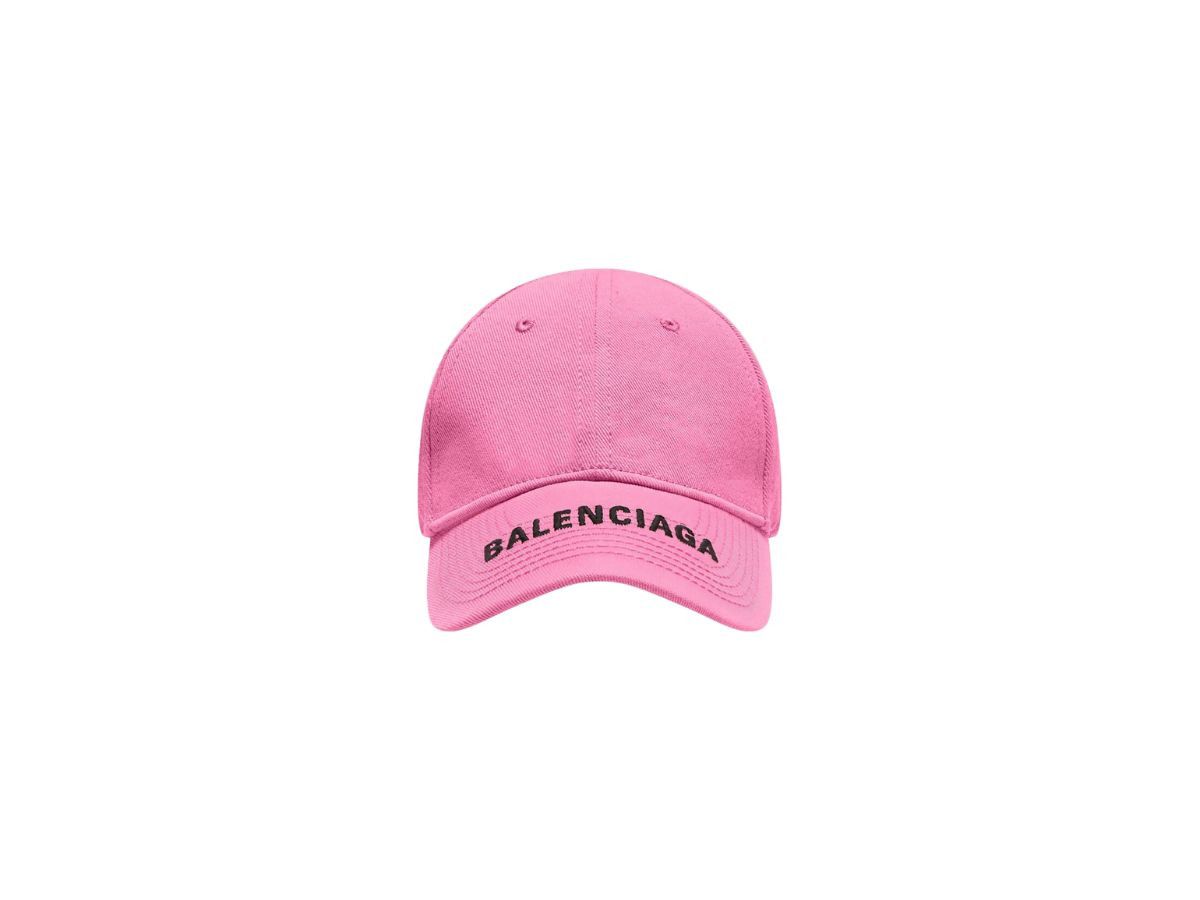 Balenciaga o1tr1nto1125 Size: OS / Logo Hat / Cap in Pink Size ONE SIZE - 1 Thumbnail