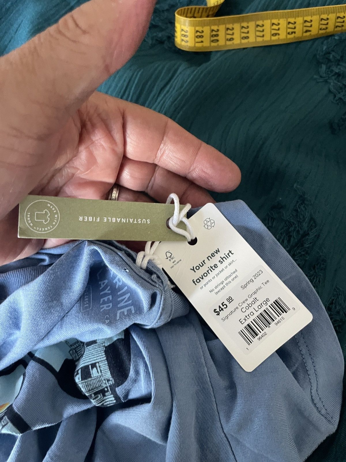 Marine Layer Salty SS tee nwt 45.00 Size US XL / EU 56 / 4 - 10 Thumbnail