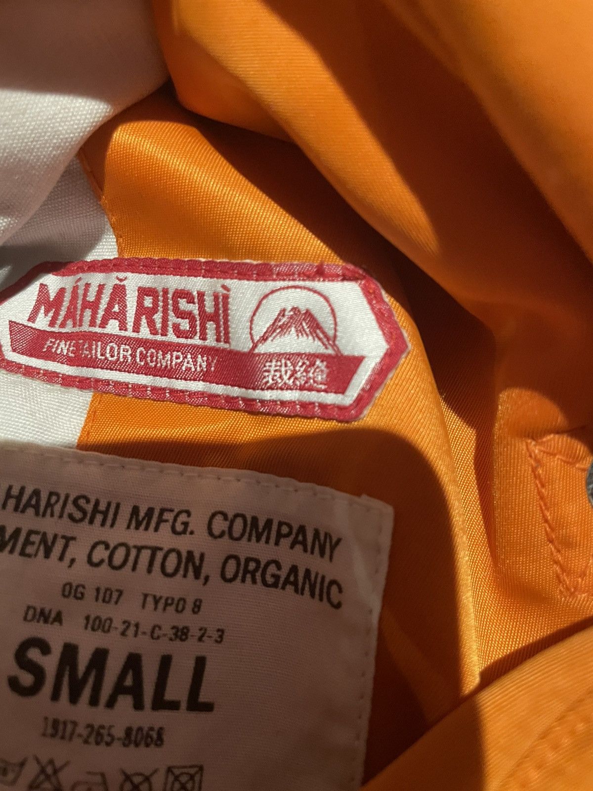Maharishi Maharishi Organic Flight/Bomber Jacket Size US S / EU 44-46 / 1 - 11 Thumbnail