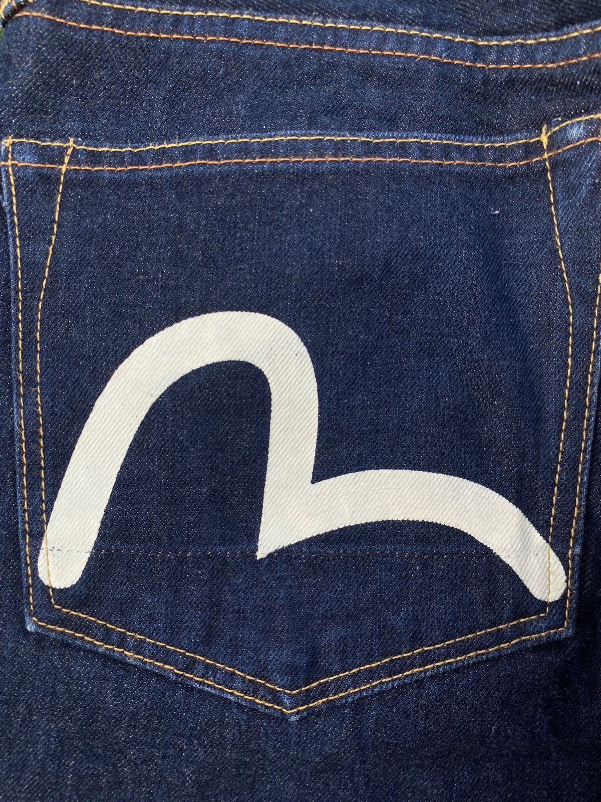 Evisu EVISU ONE GOD BRAND JEANS SELVEDGE Size US 30 / EU 46 - 4 Thumbnail