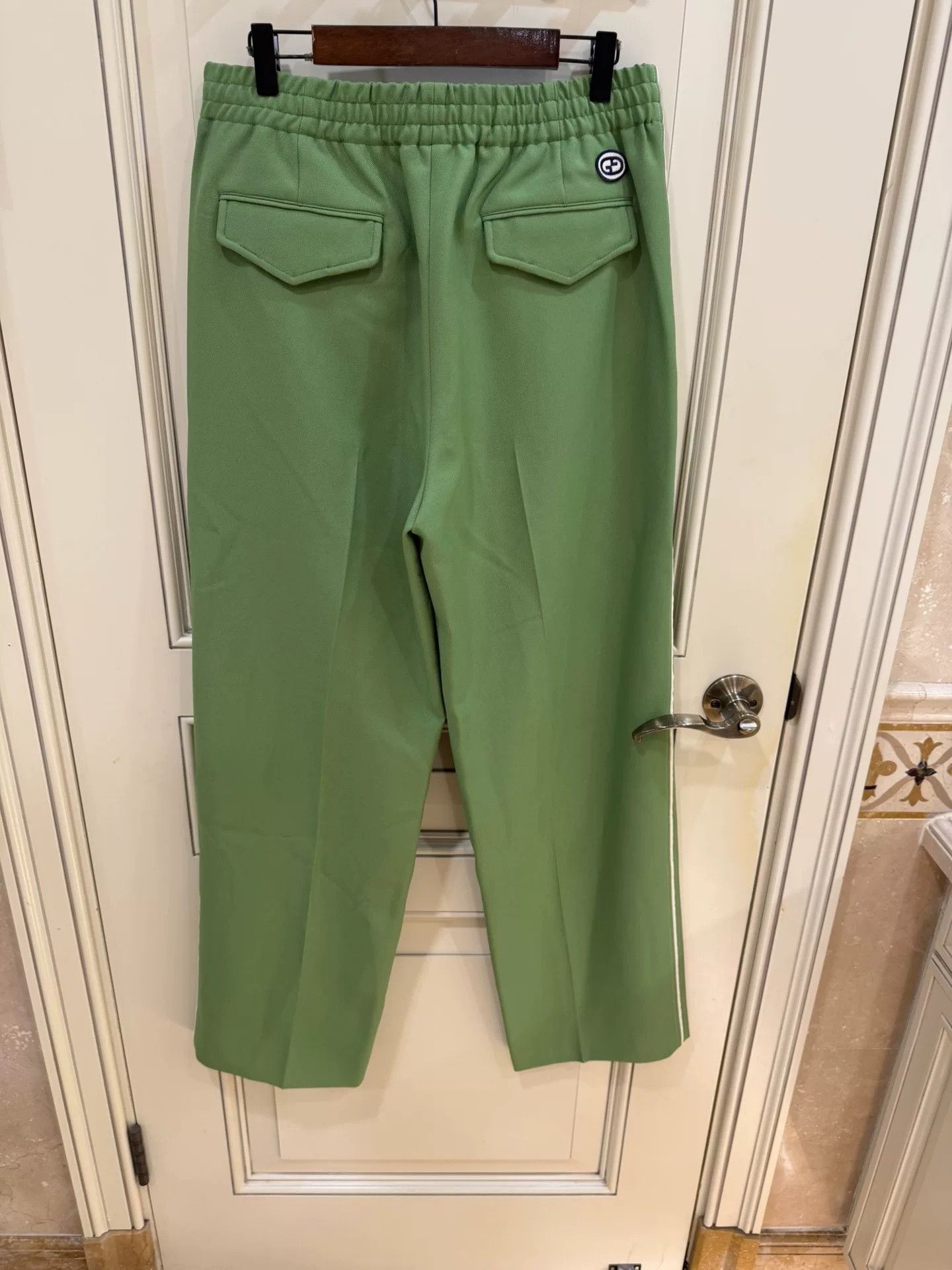 Adidas × Gucci Gucci x adidas green pants GG jaquard | Grailed