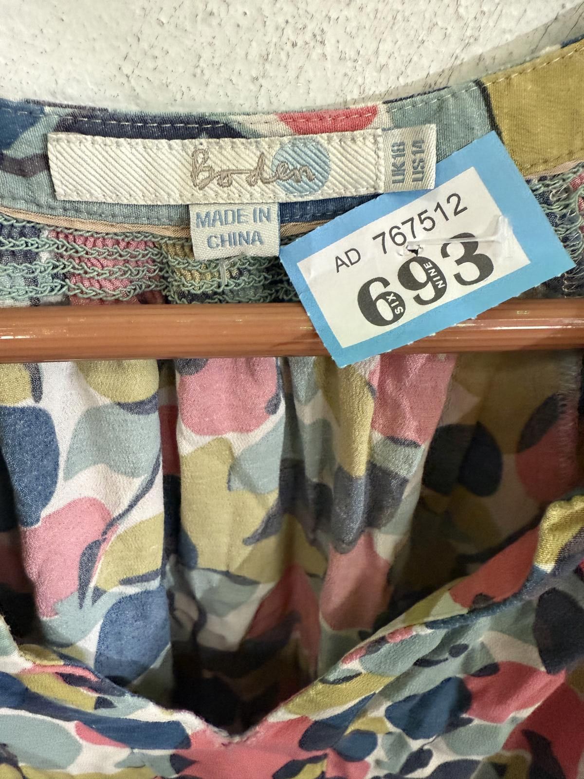 Boden Boden Women's Patterned Blouse Size 14/16 Size XL / US 12-14 / IT 48-50 - 2 Thumbnail