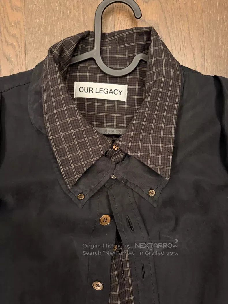 Our Legacy Our Legacy Plaid Patchwork Shirt Size US M / EU 48-50 / 2 - 2 Thumbnail