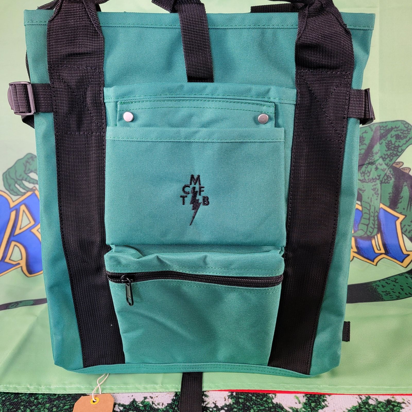 Mark McNairy McNairy & Co TCB Bag Kelly Green $198 MSRP Size ONE SIZE - 2 Thumbnail