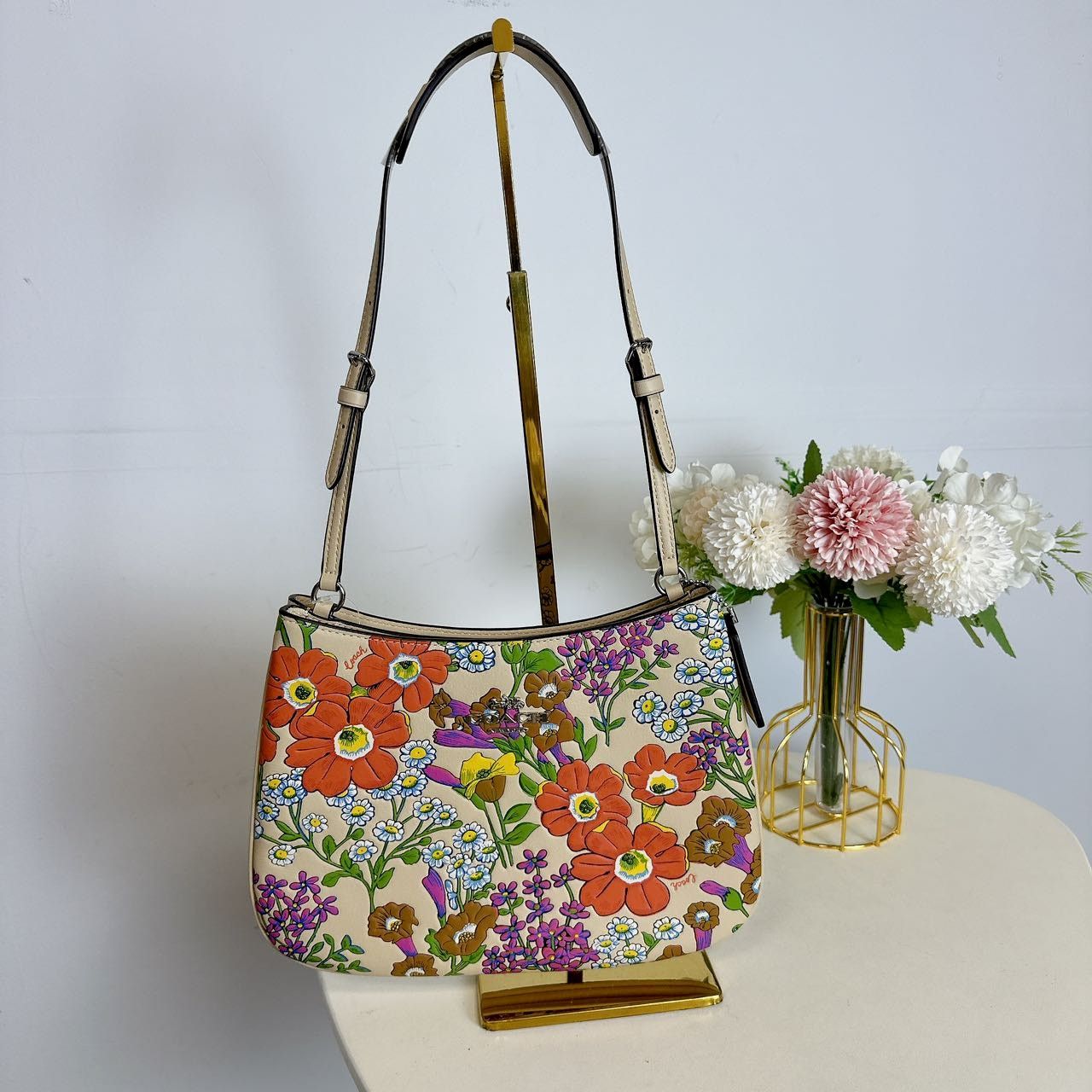 Coach Coach CR162 Penelope Shoulder Bag With Floral Print IN | Grailed