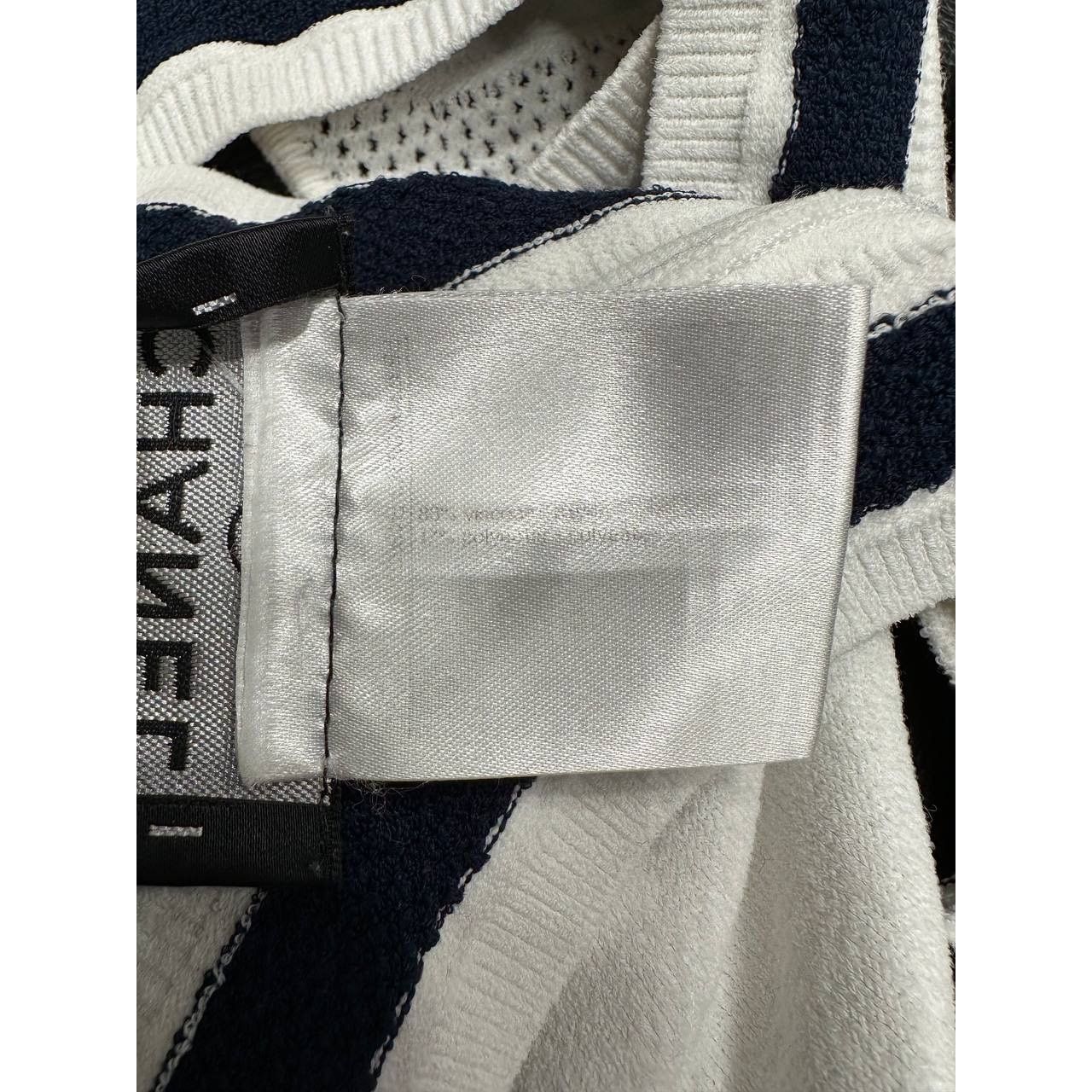 Chanel Chanel Wool Bra Top Cardigan Set Sz.34/36 Size ONE SIZE - 5 Thumbnail