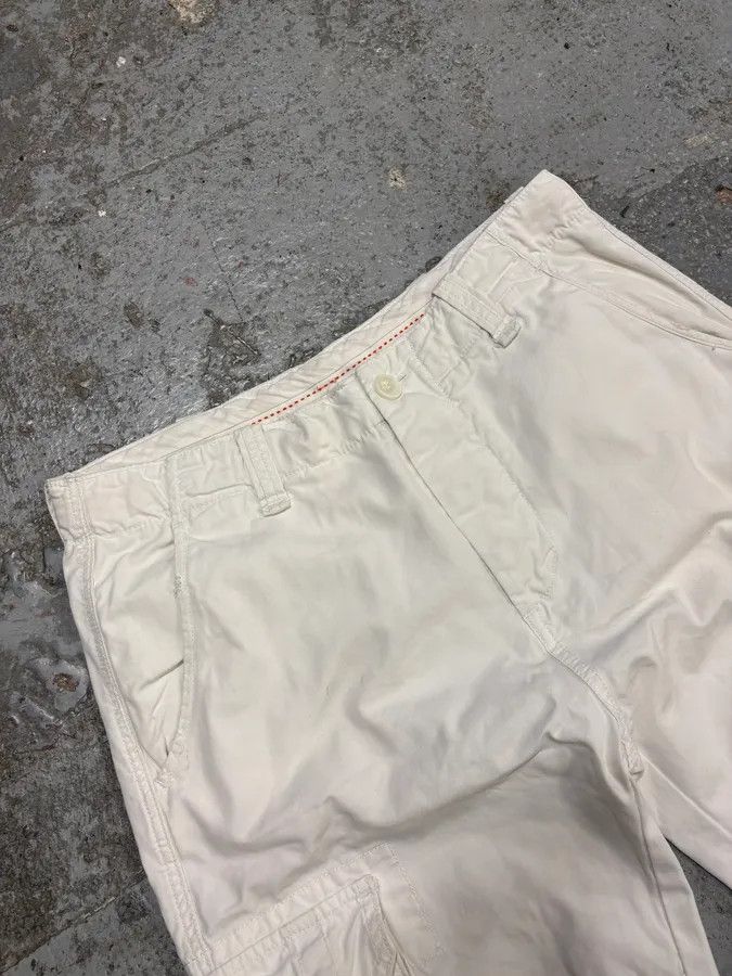 Dolce & Gabbana 2000s Dolce & Gabbana Cargo White Shorts Size US 33 - 6 Thumbnail