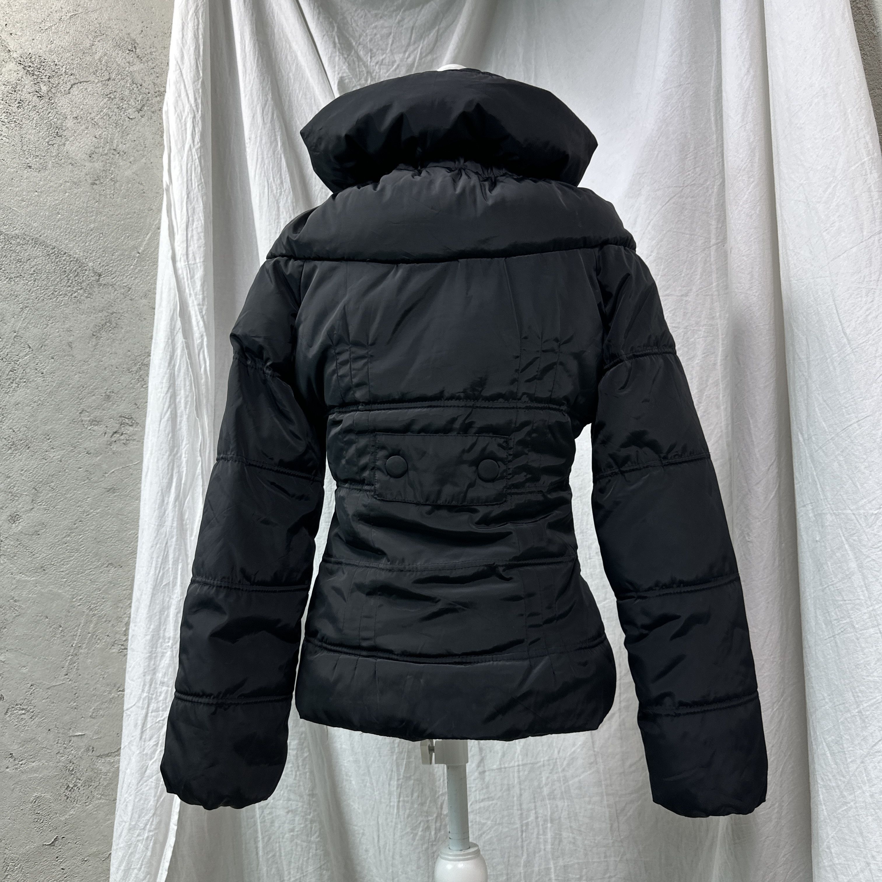 Vintage Vintage Avant Garde Big Collar Puffer Morgan Jacket 00s Size L / US 10 / IT 46 - 10 Thumbnail
