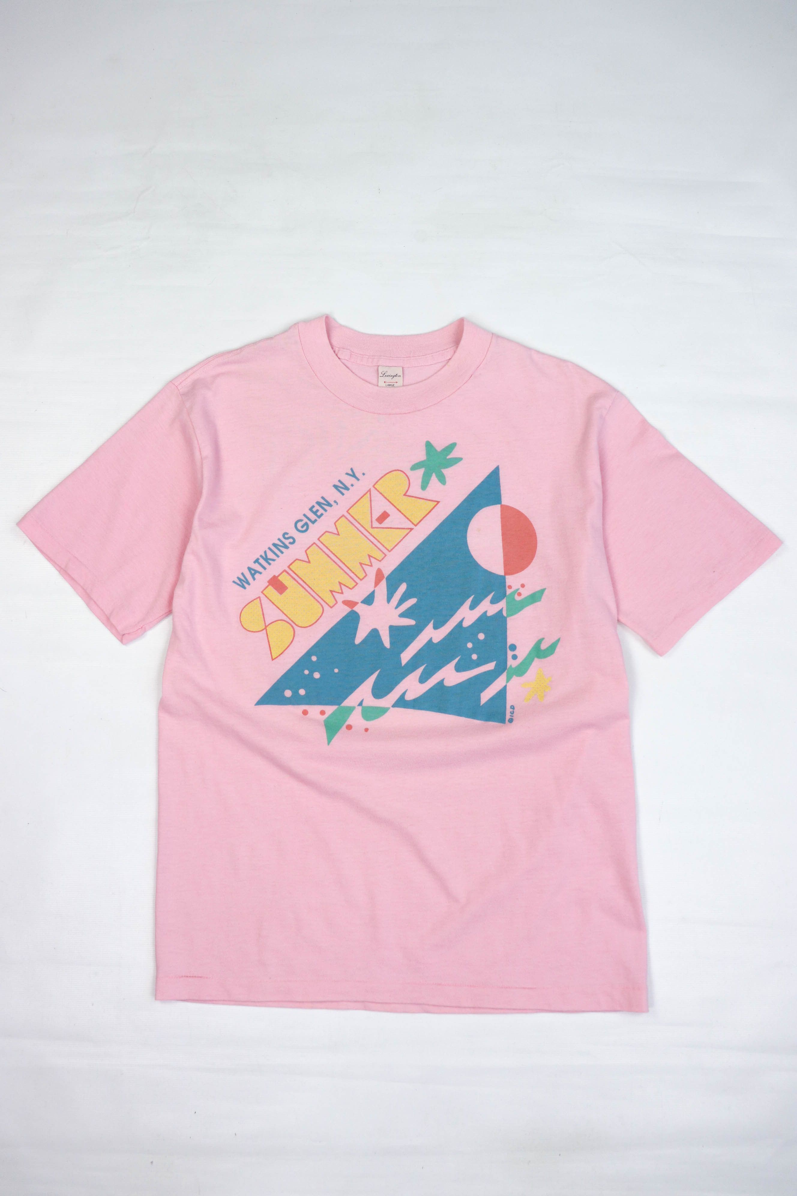 Vintage Watkins Glen, N.Y. Vintage Made in USA T-shirt Tee Size US S / EU 44-46 / 1 - 1 Thumbnail