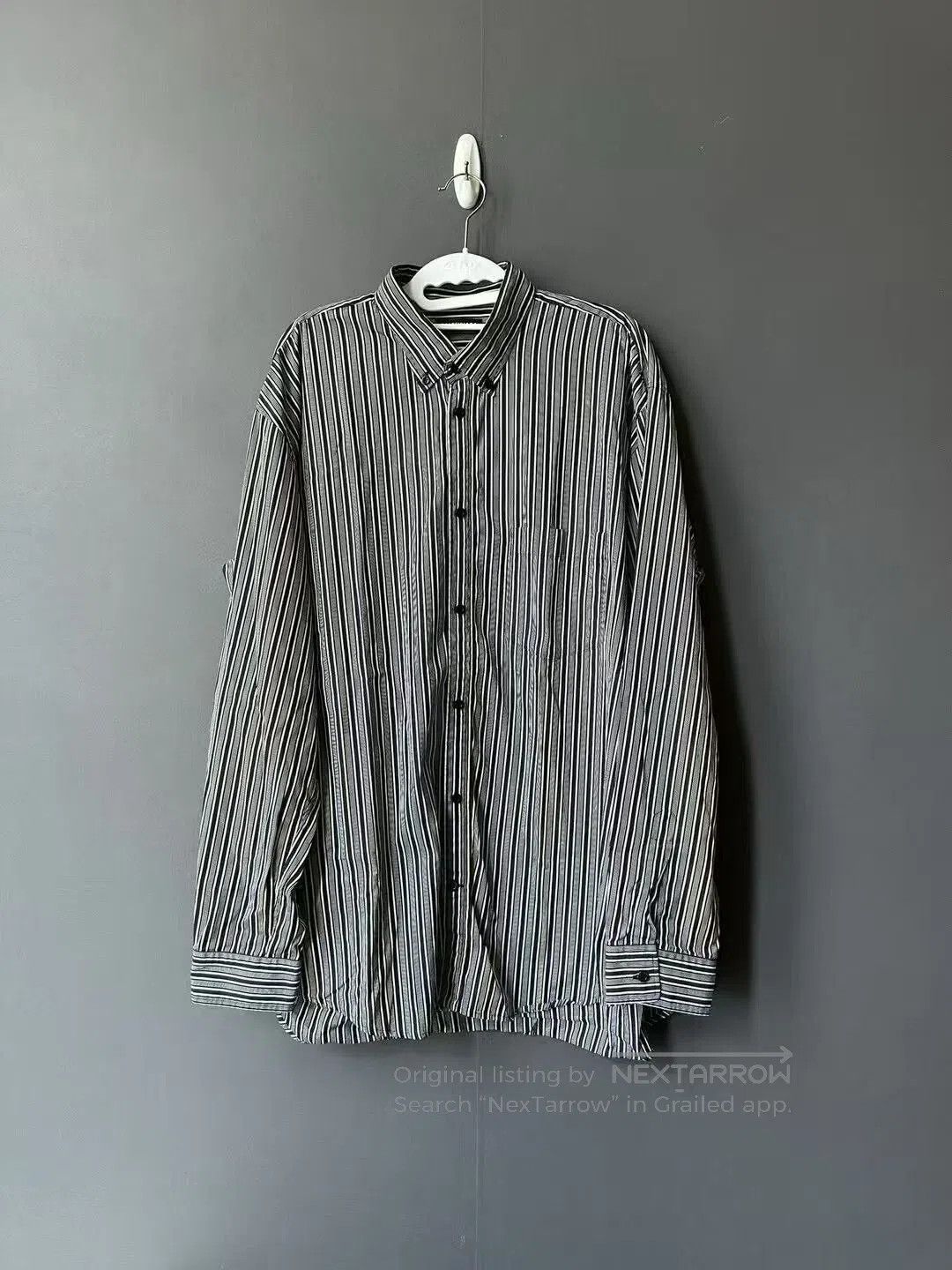 Balenciaga Balenciaga Striped Shirt. Size US XXS / EU 40 - 1 Thumbnail