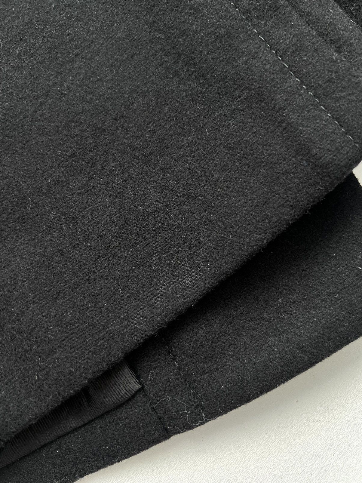 Ann Demeulemeester Ann Demeulemeester Wool Fleece Maxi Long Coat Double Belt Size S / US 4 / IT 40 - 22 Thumbnail