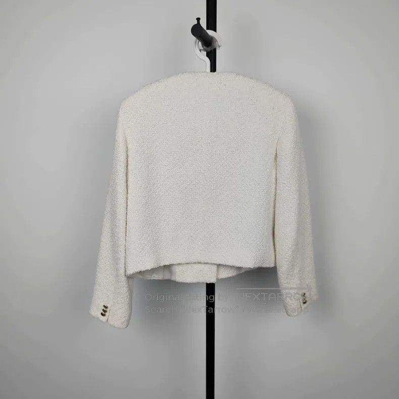 Max Mara Max Mara Secondary Tweed Chanel-style Jacket Size XS / US 0-2 / IT 36-38 - 2 Thumbnail