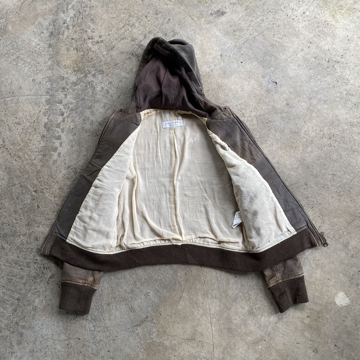 Vintage SPICK and SPAN Sheep Skin Hooded Jacket Size US S / EU 44-46 / 1 - 6 Thumbnail