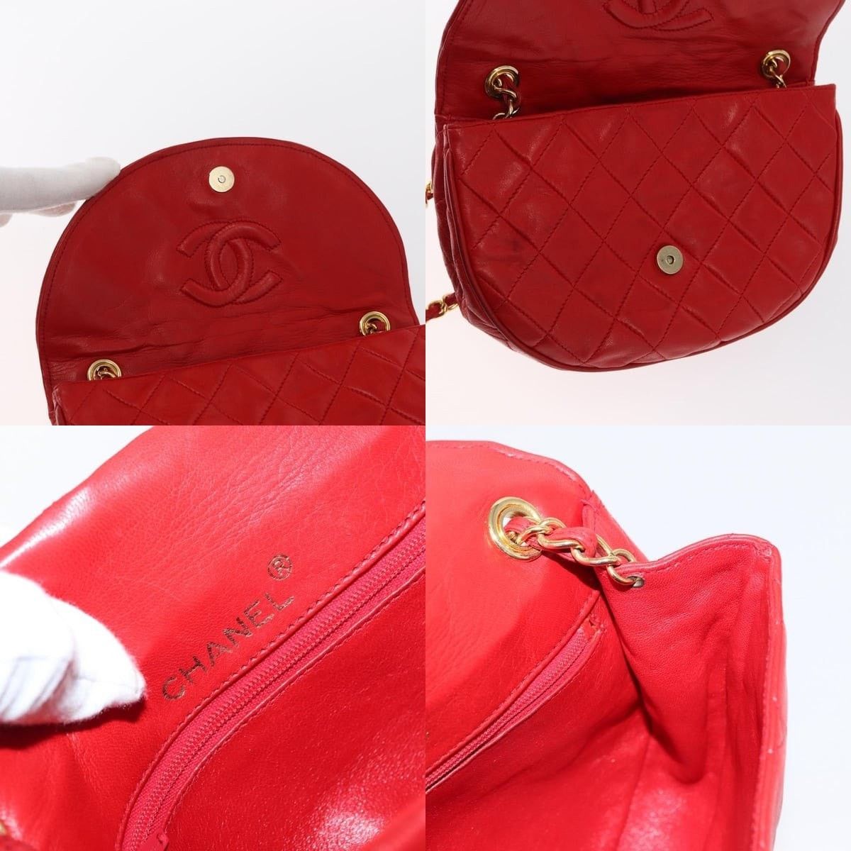 Chanel Chanel Matelasse Camellia Chain Shoulder Bag Size ONE SIZE - 7 Thumbnail