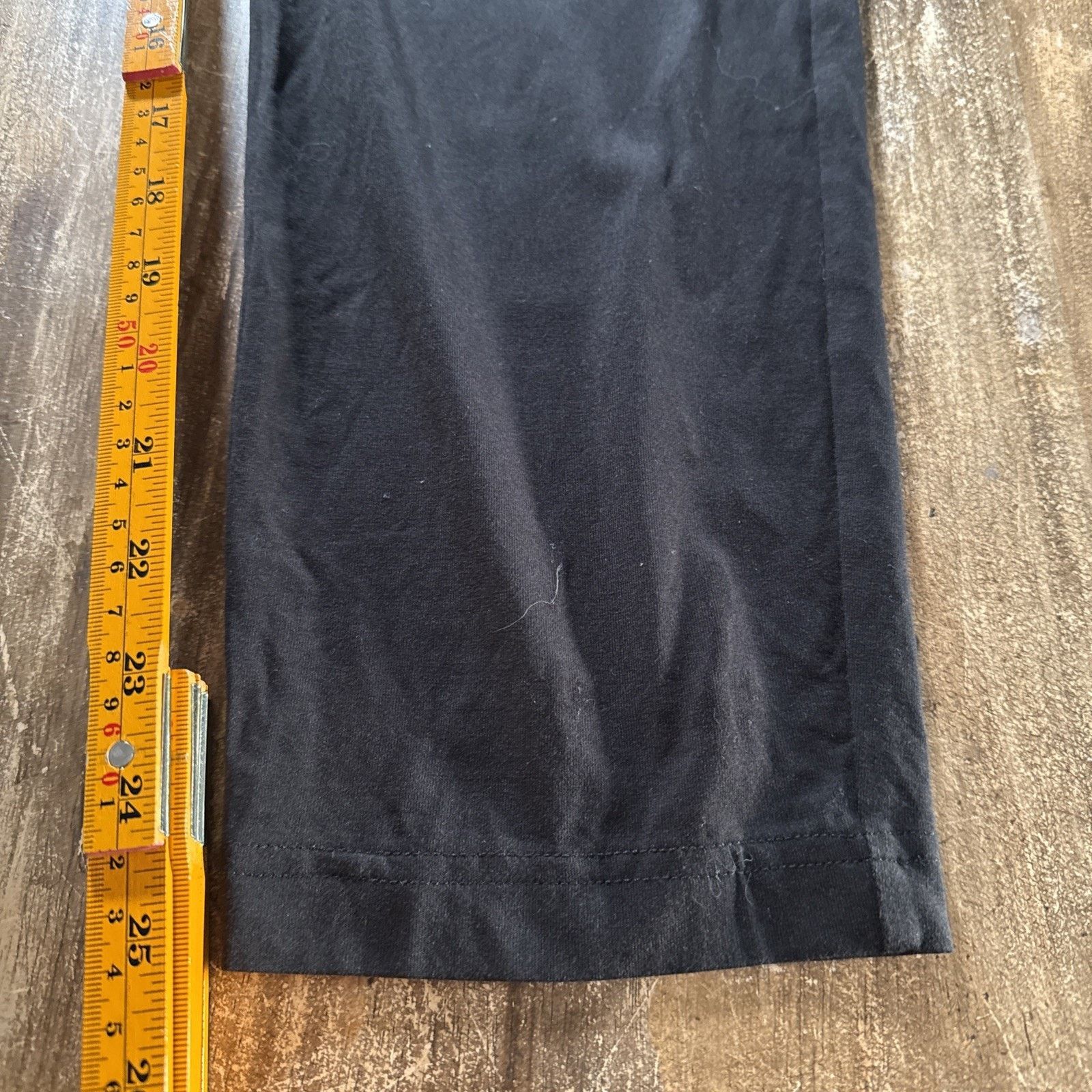 Allsaints All Saints Women 8 Aleida Jersey Trouser Black Taper Pull On Size 30" / US 8 / IT 44 - 5 Thumbnail